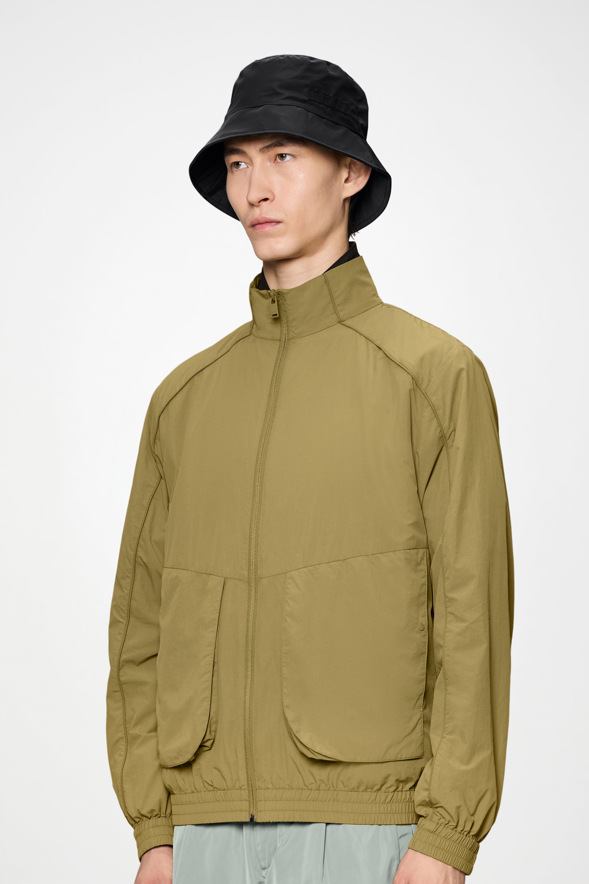 RAINS Relaxed Bucket Hat Black Headwear