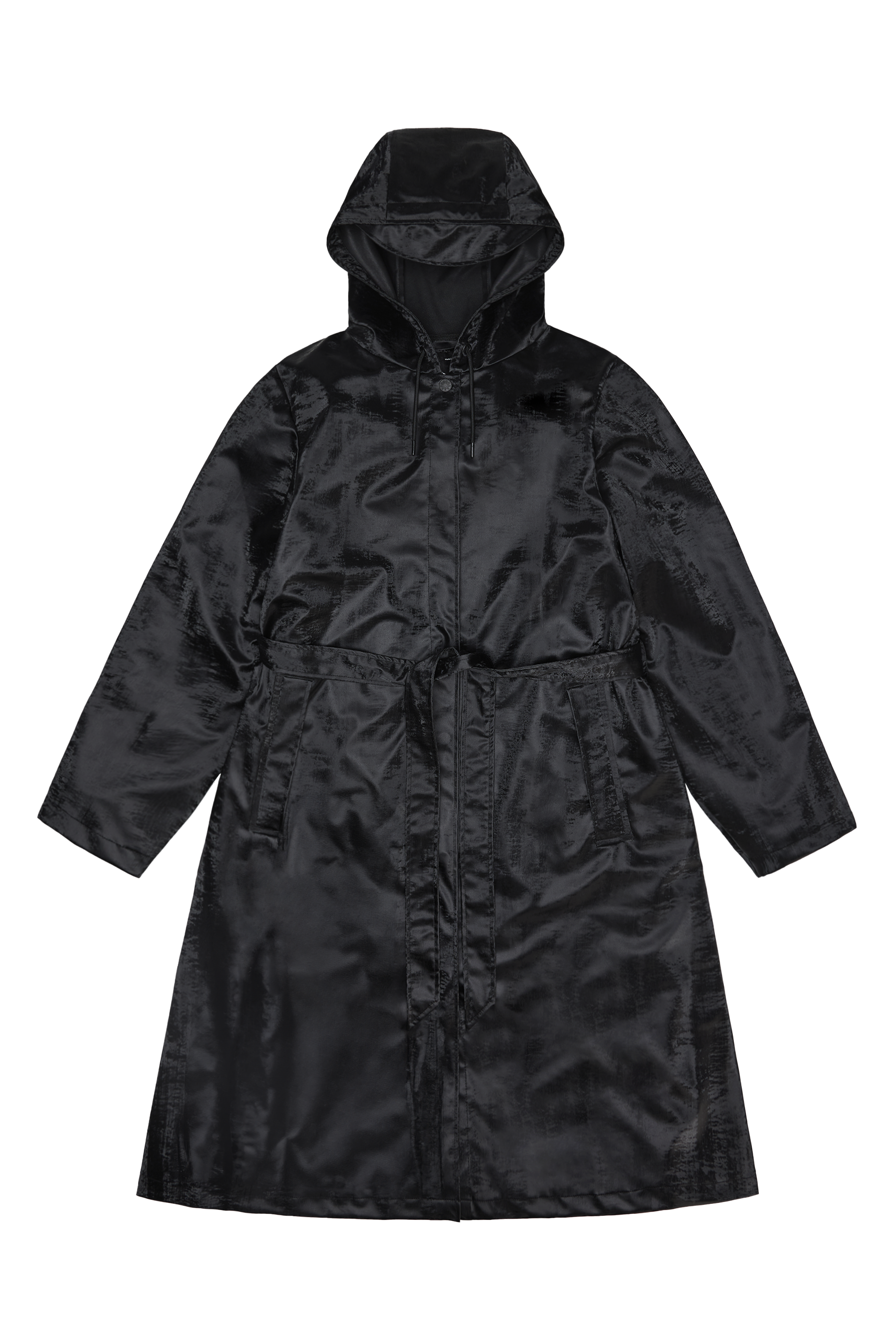 Rains A-Line Longer W Jacket Coal Jacket