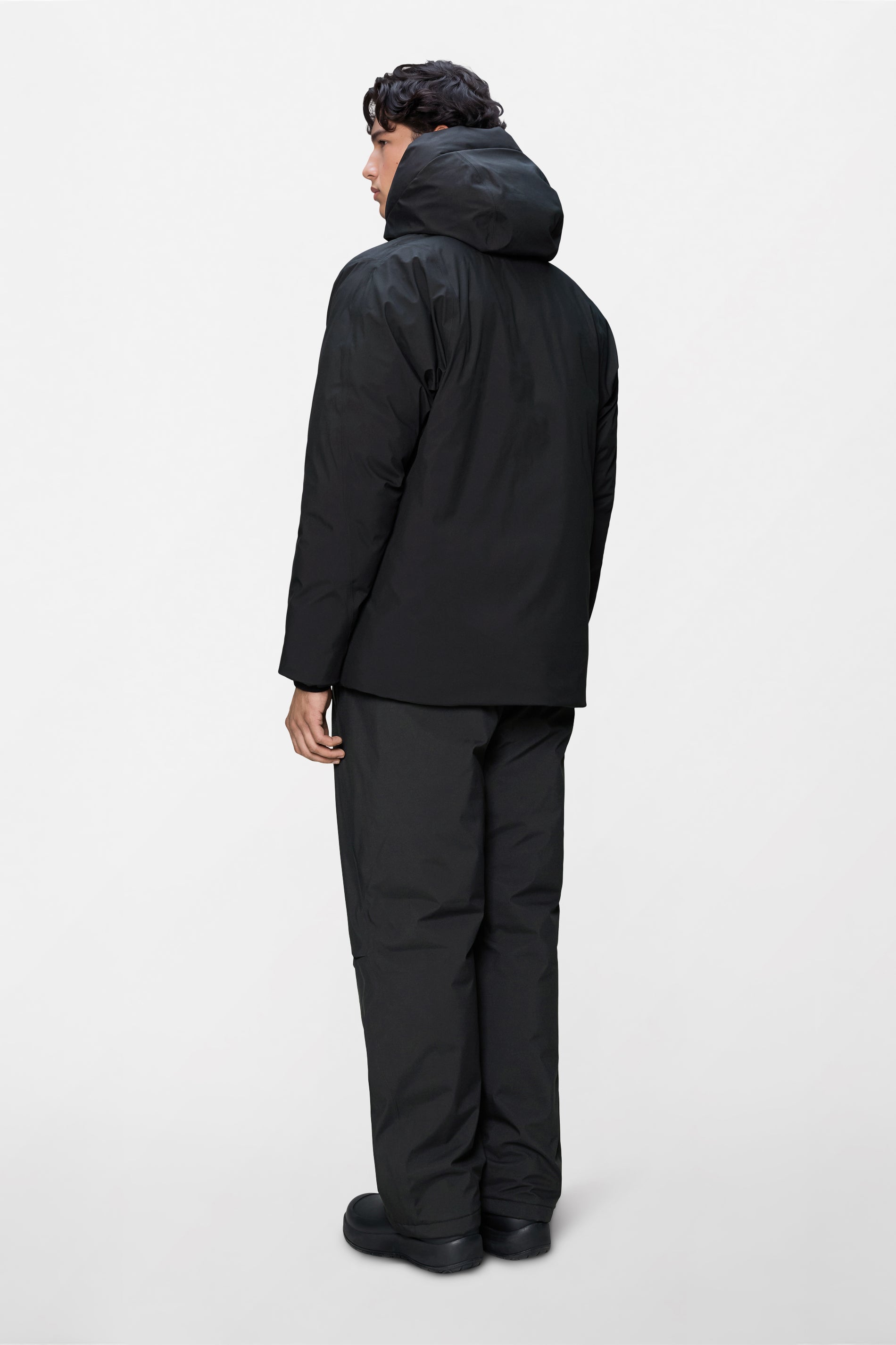 RAINS Sarna Puffer Jacket Black Jacket