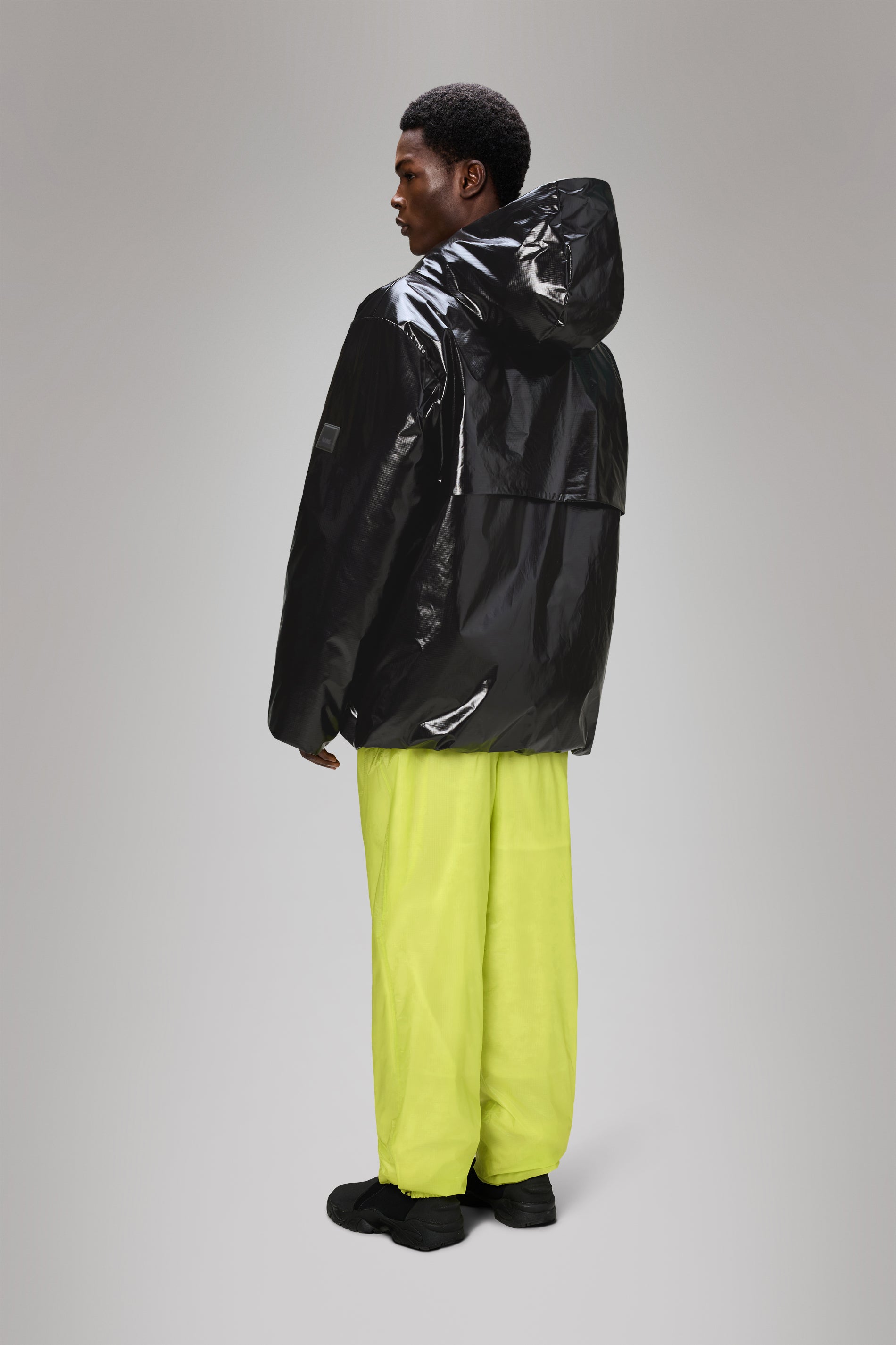 RAINS Sibu Vision Puffer Jacket Black Jacket
