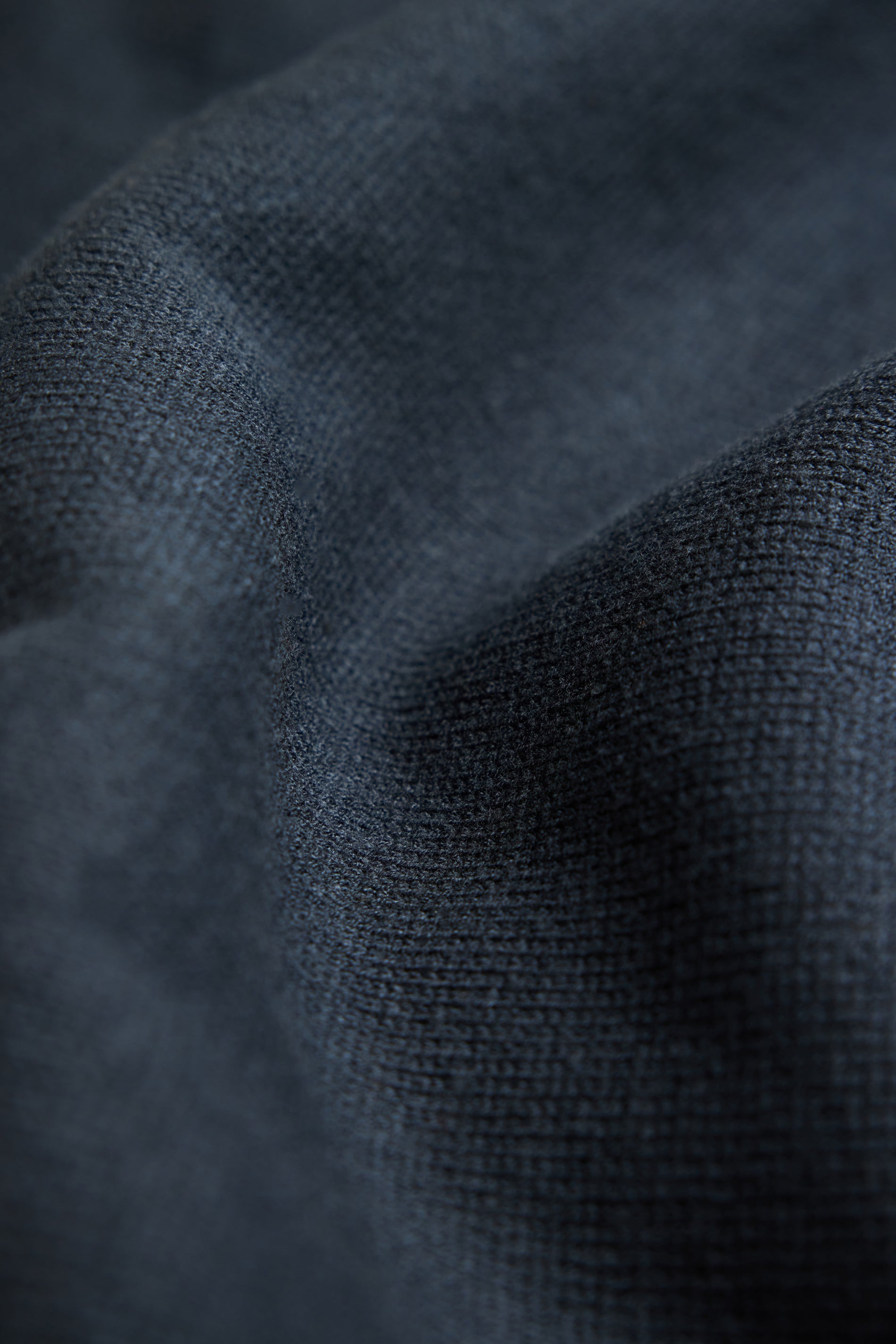 RAINS Sowa Knit Crew Neck Navy/Black Long Sleeve