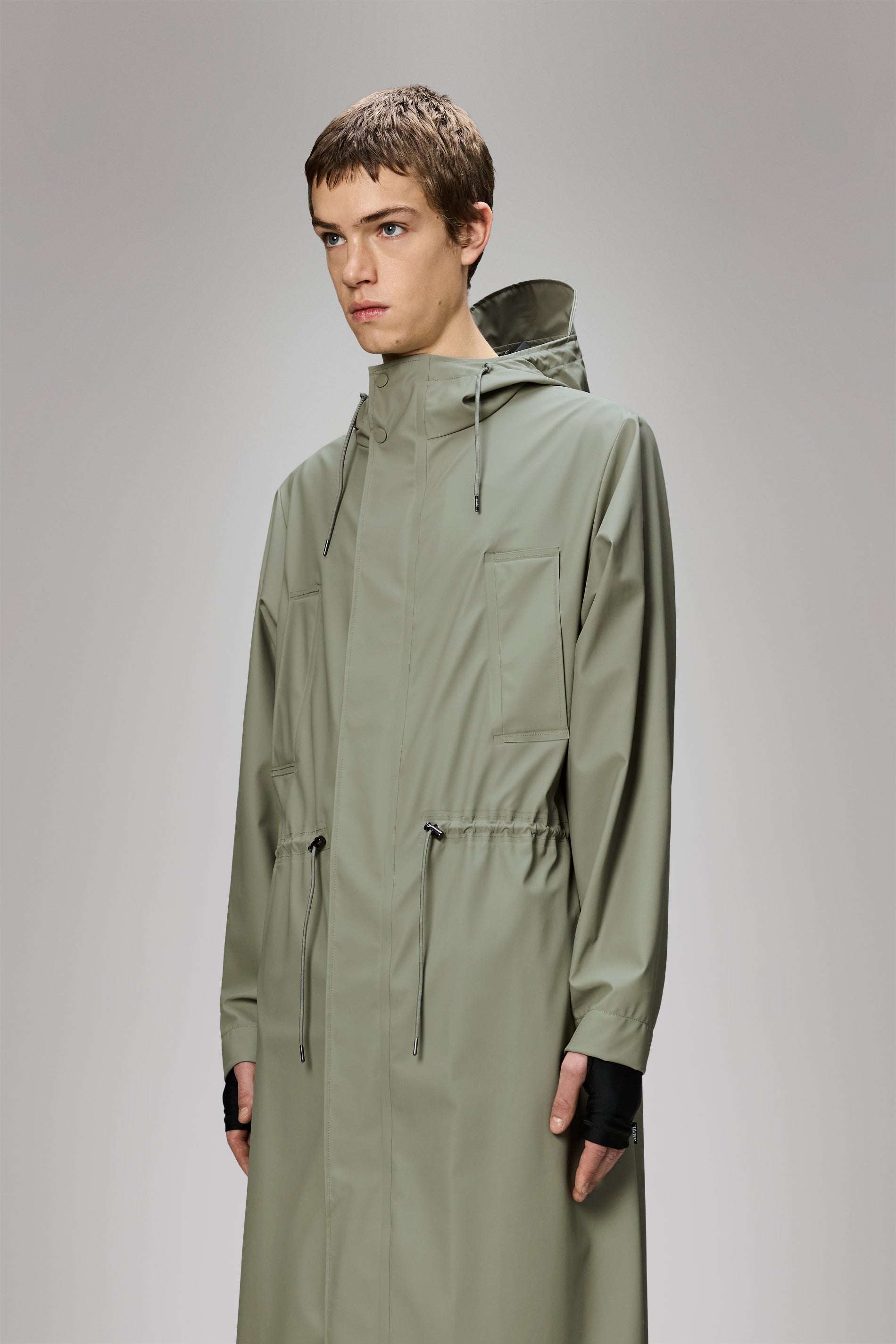 RAINS Bold Longest Jacket Drift Jacket