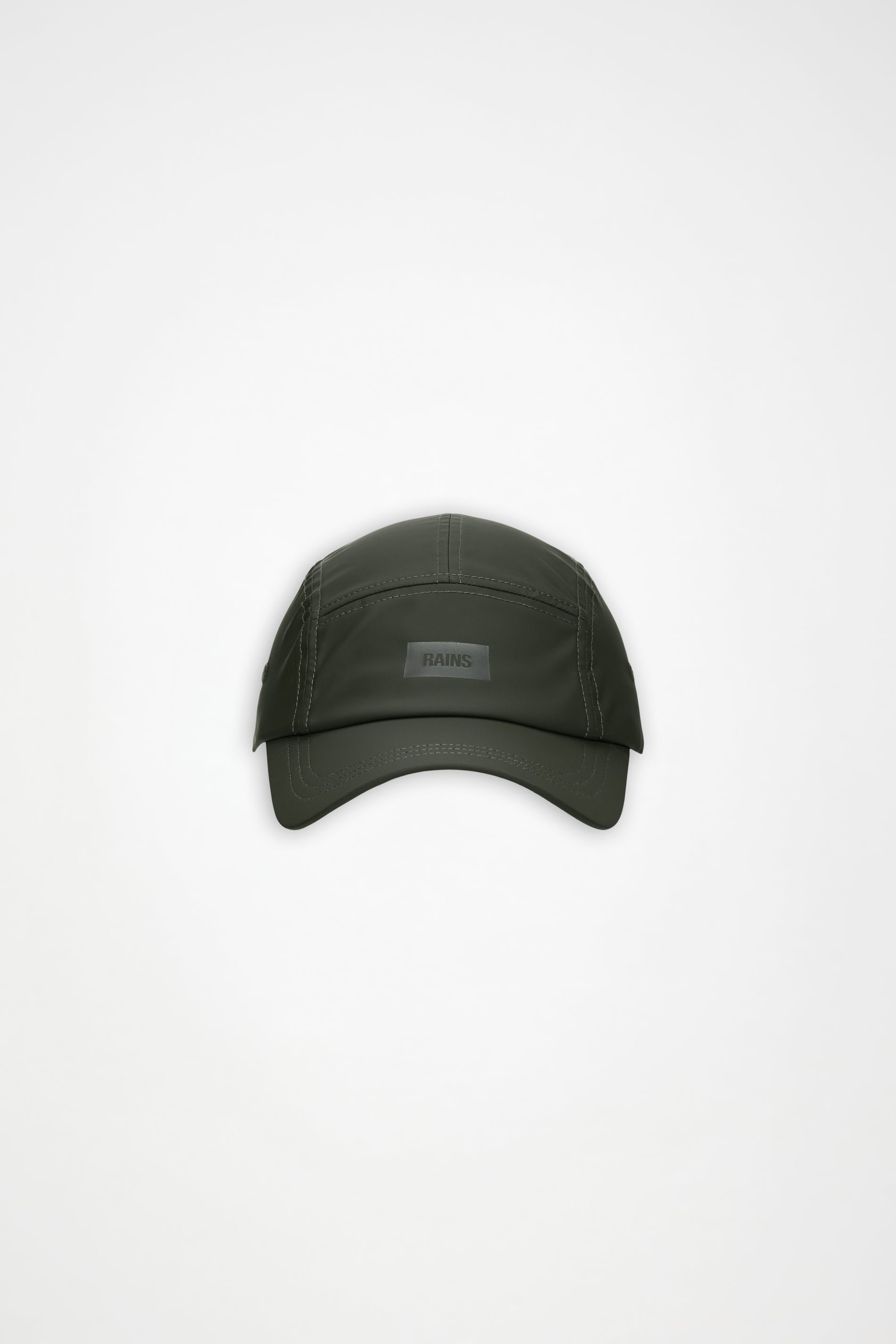 RAINS 5 Panel Cap Green Headwear