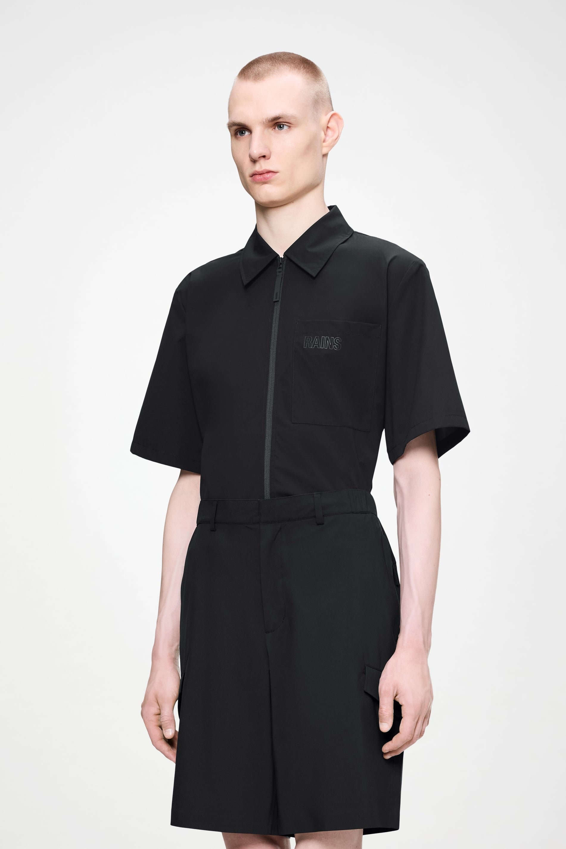 RAINS Suva Hardshell Shorts Black Pants