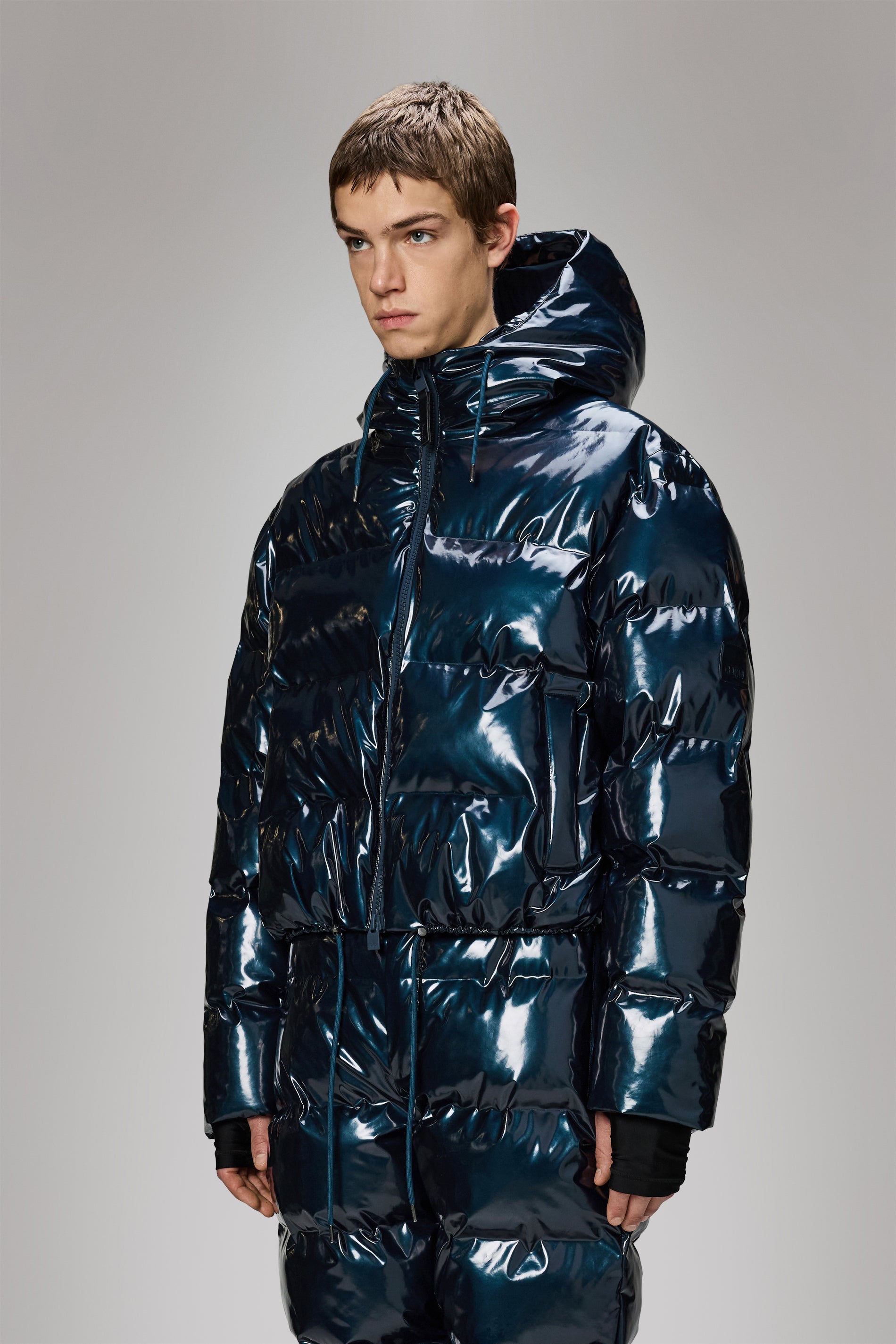 Rains Alta Short Puffer Jacket Spill Jacket