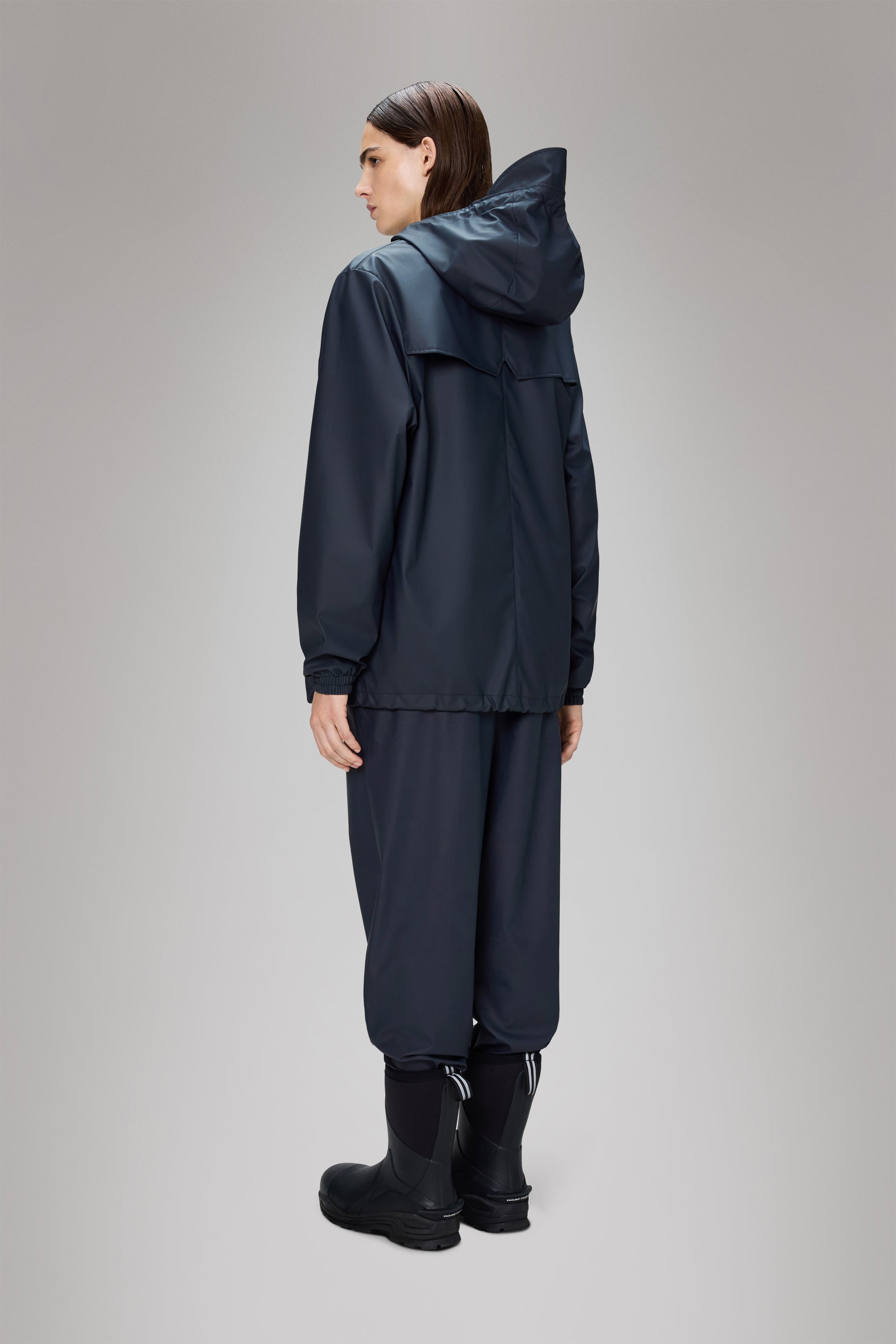 RAINS Storm Breaker Navy Jacket