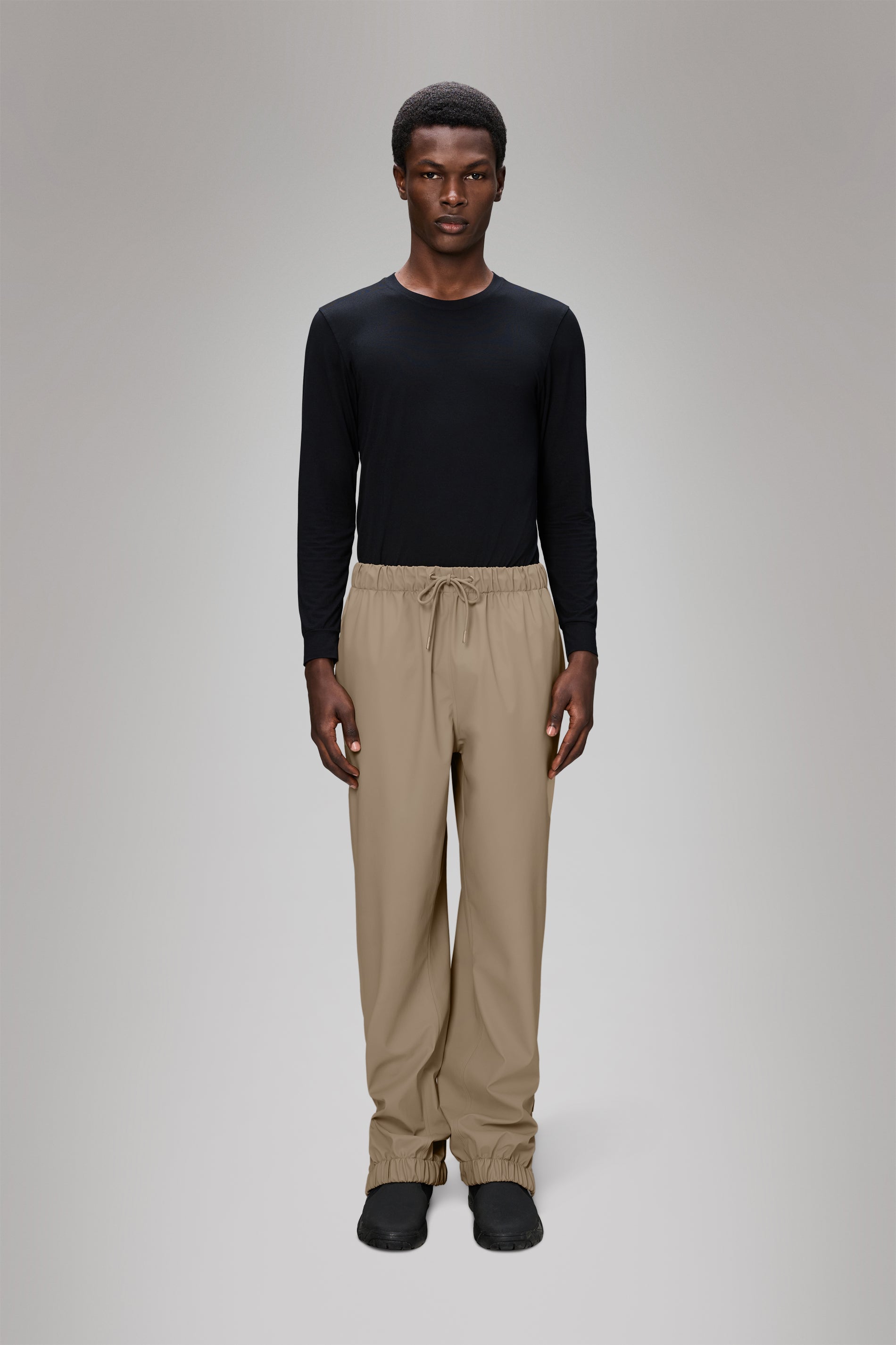 RAINS Rain Pants Regular Beige Pants