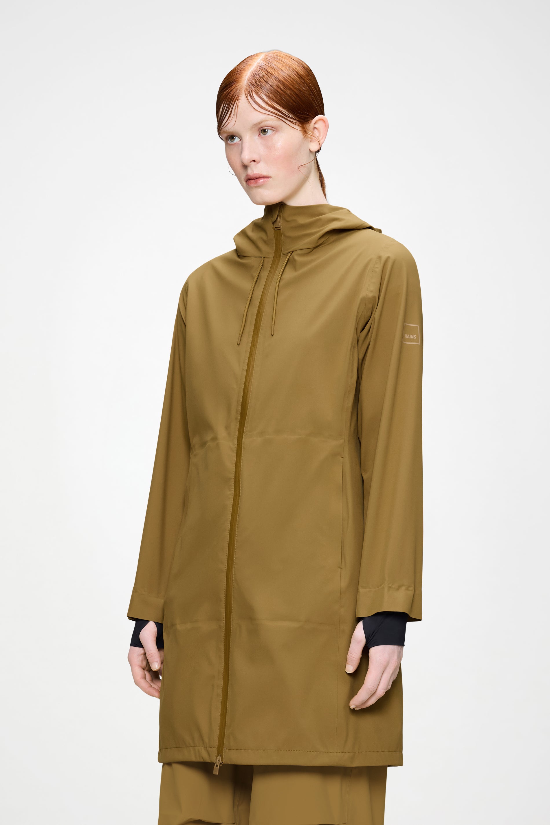 RAINS Suva Hardshell Long W Jacket Dawn Jacket