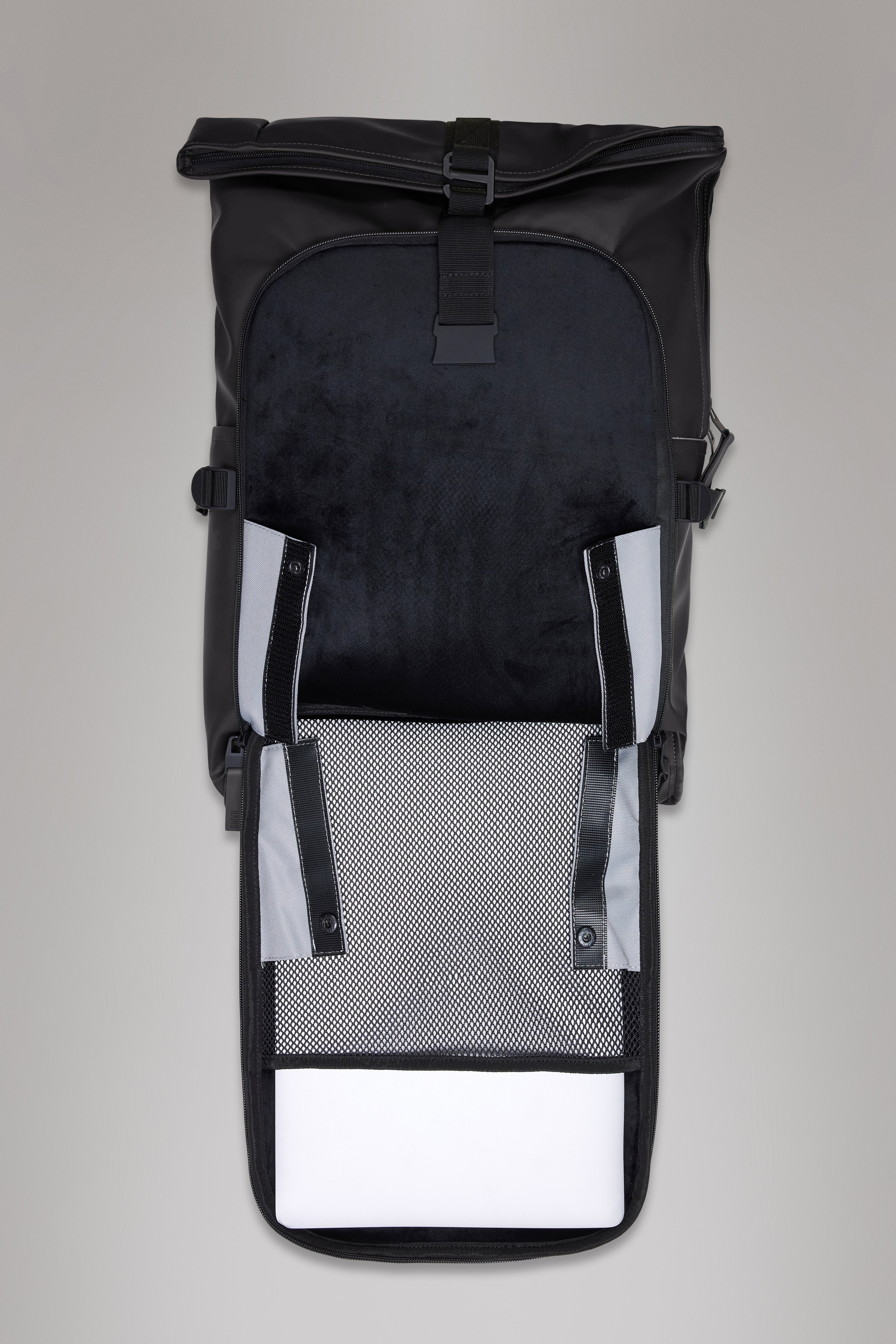 RAINS Texel Moulded Backpack Black 23L H61 x D15 x W37 cm Backpack