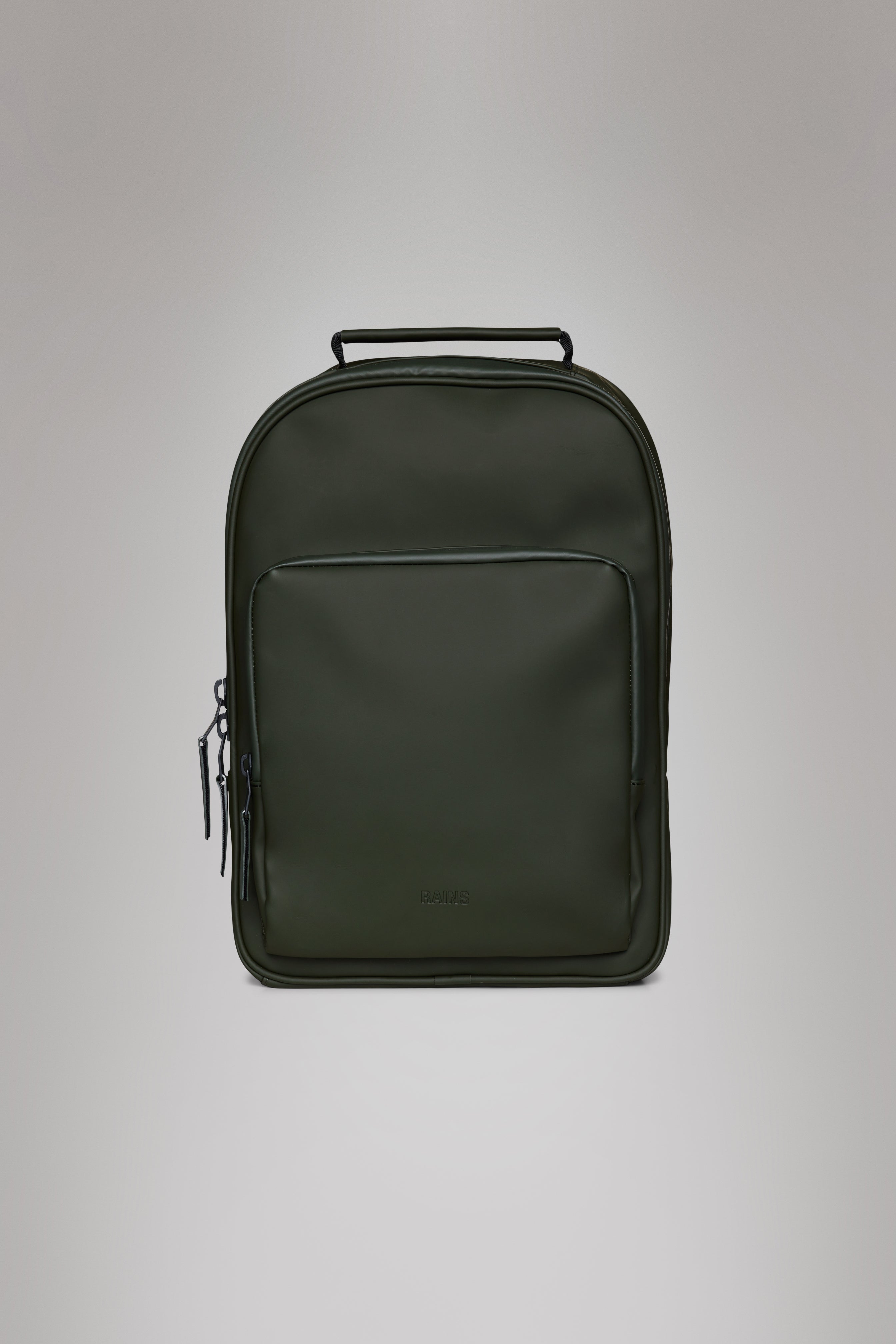 RAINS Book Daypack Green 10L H40 x D10 x W27 cm Backpack