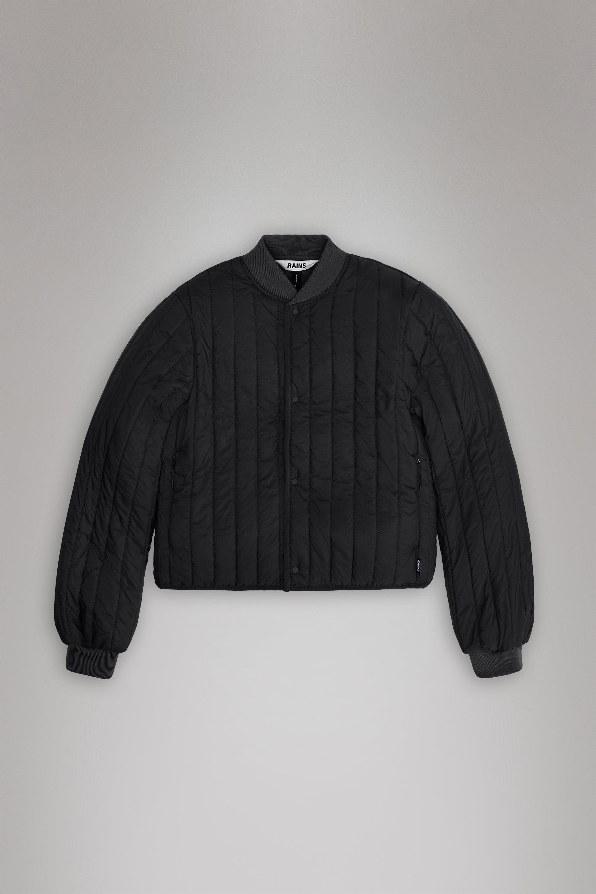 RAINS Banja Liner Bomber W Jacket Black Jacket
