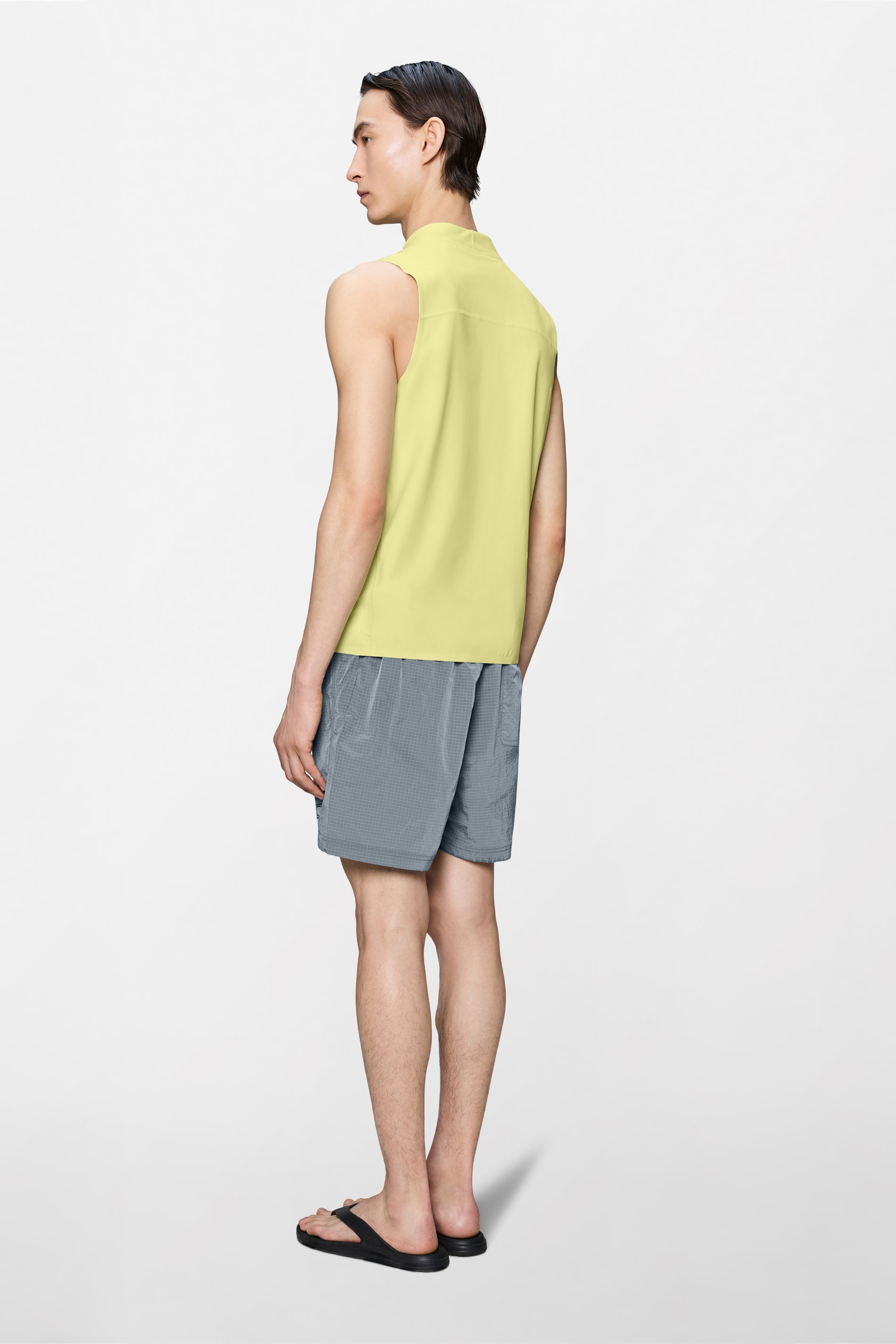 RAINS Warm-Up Tank Top Pace Short Sleeve