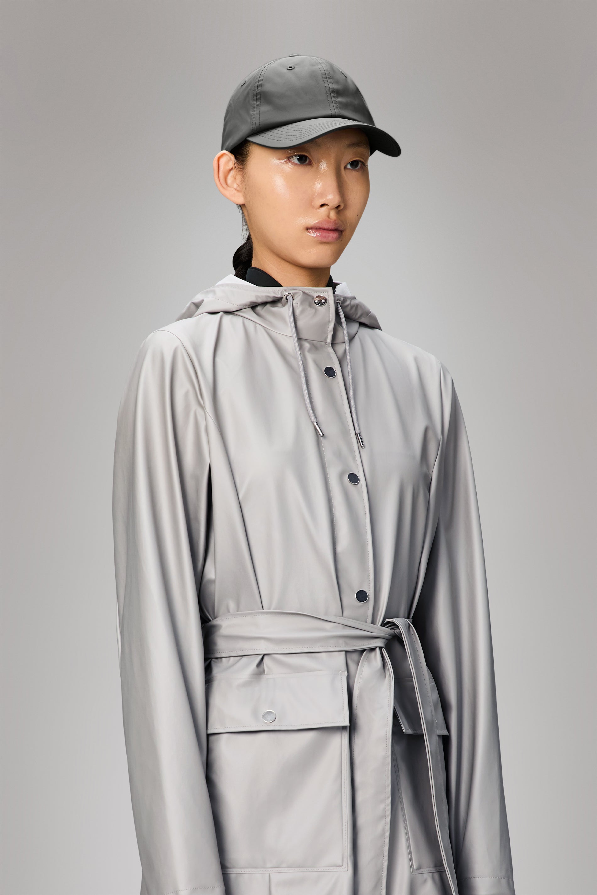 RAINS Cap Grey Headwear