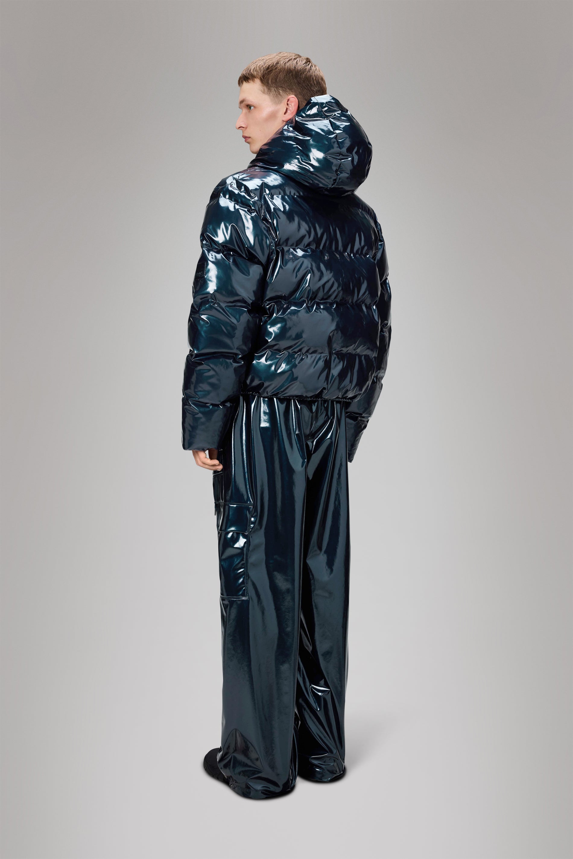 RAINS Alta Short Puffer Jacket Spill Jacket