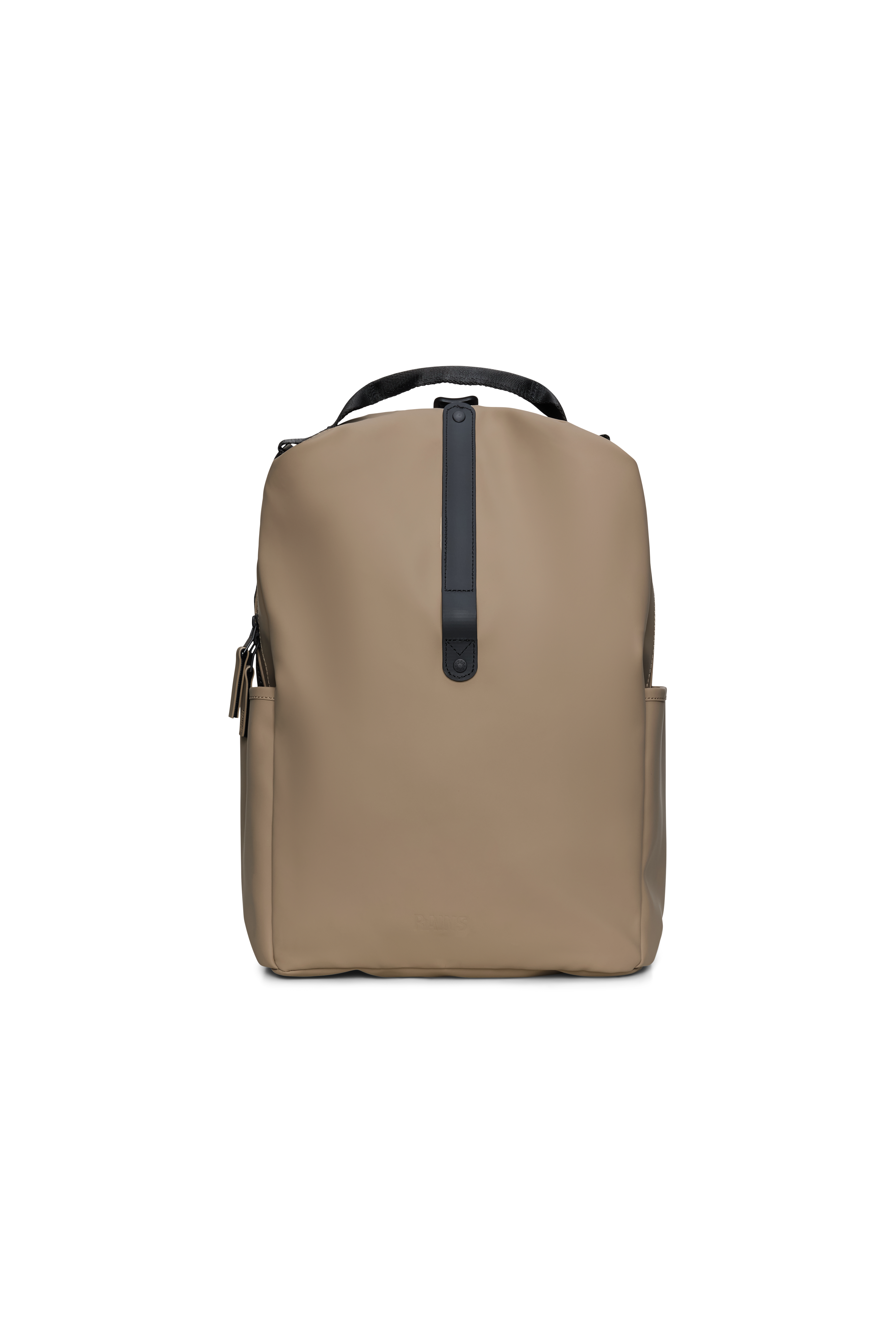 RAINS Clip Front Backpack Beige Backpack