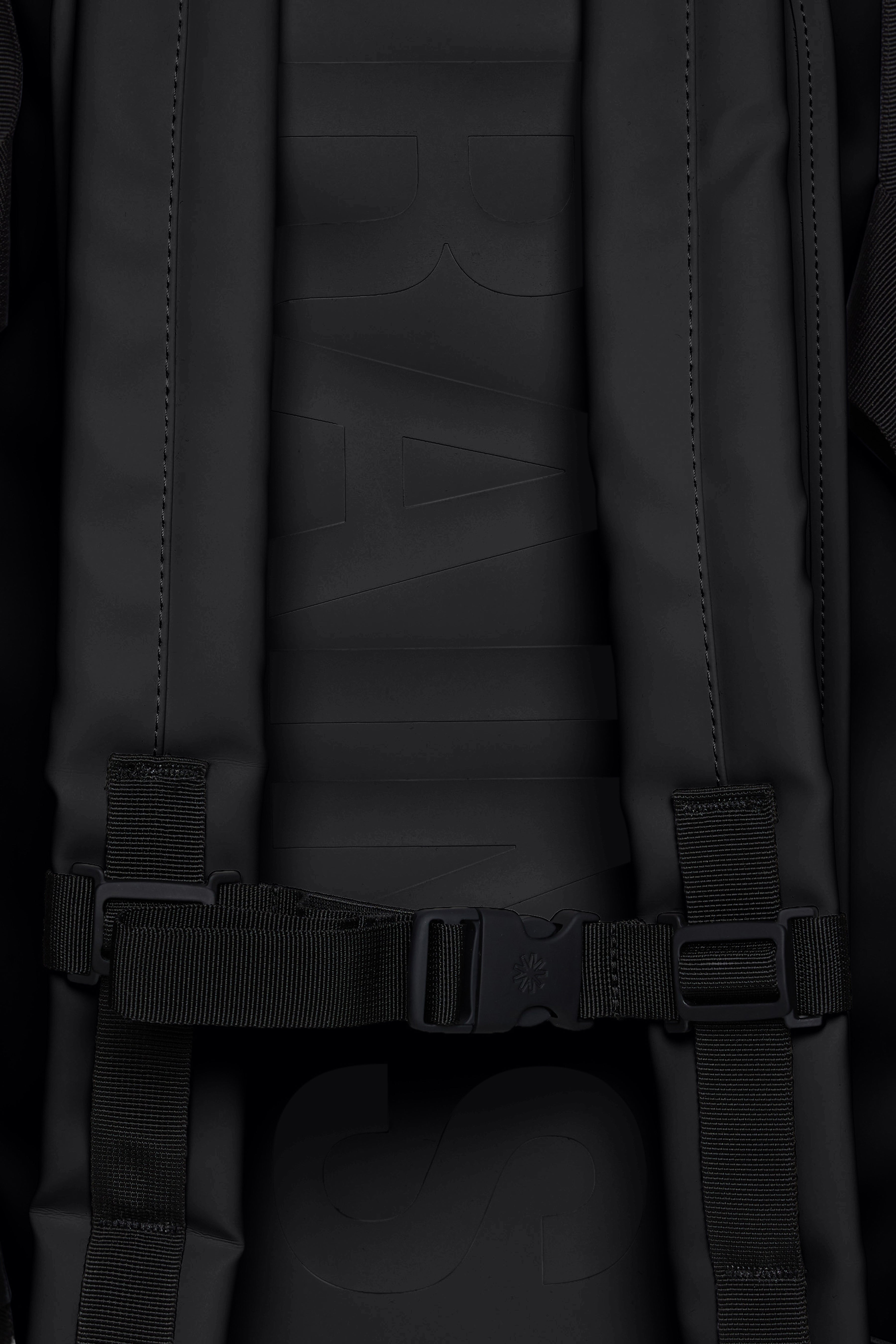 RAINS Texel Duffel Bag Small Black Duffel