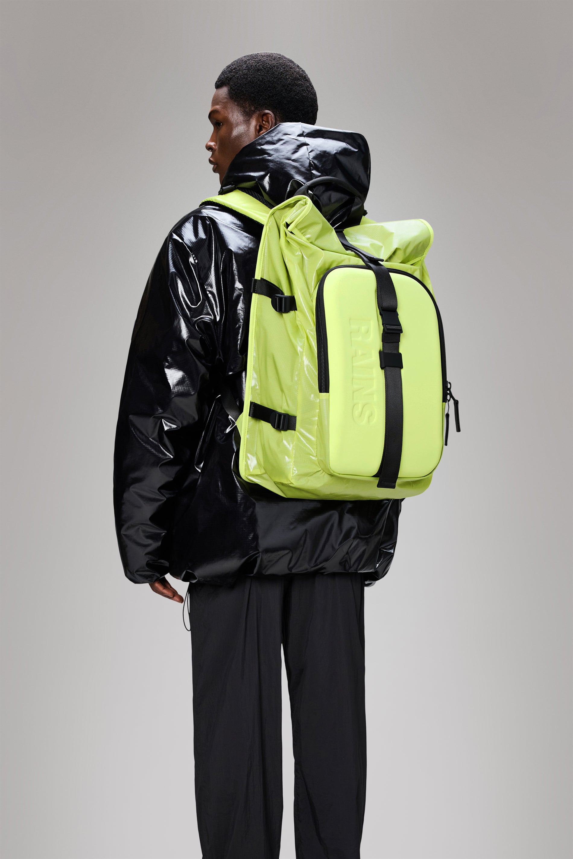 Rains Sibu Vision Shield Backpack Acid 32L H52 x D18 x W35 cm Backpack