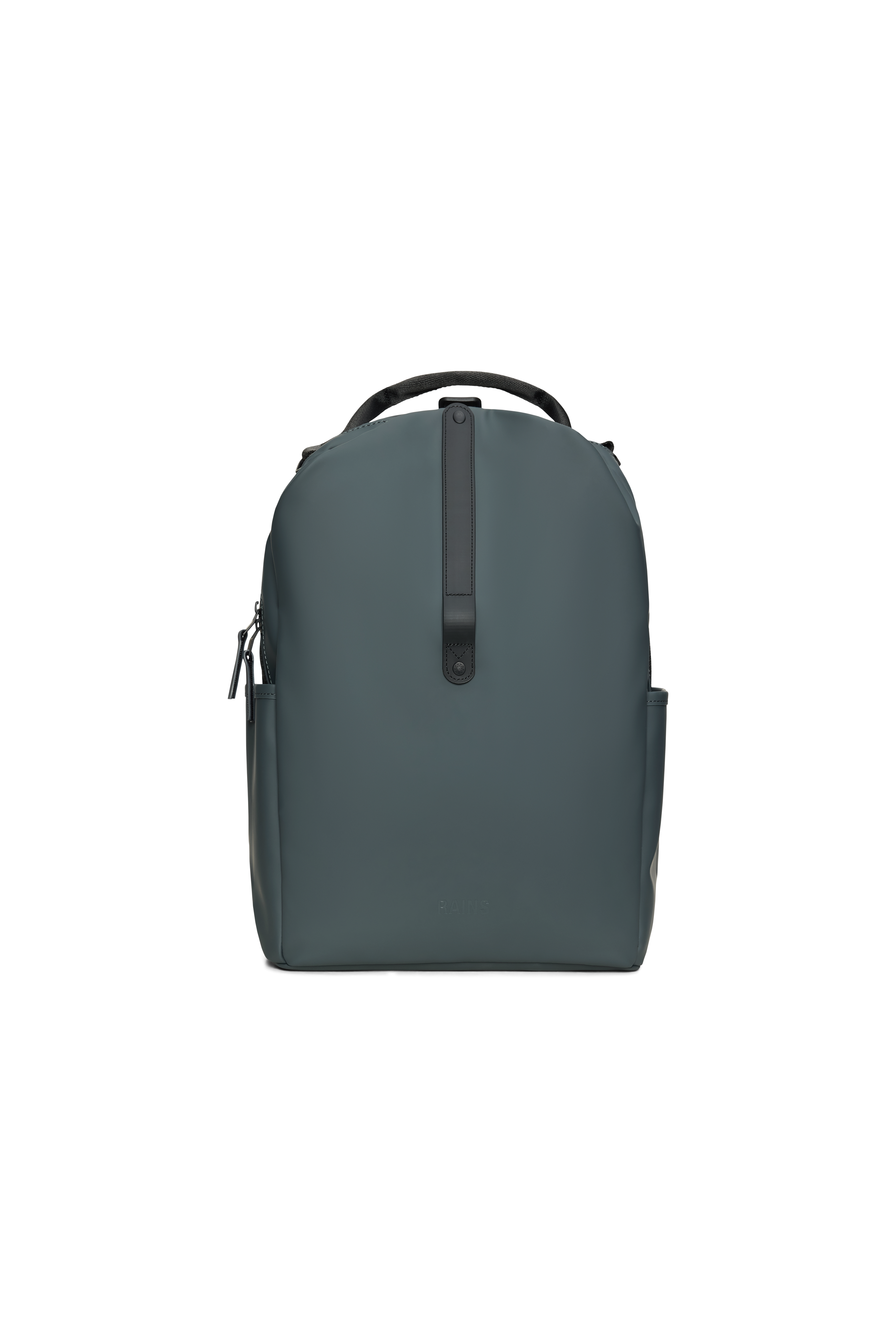 RAINS Clip Front Backpack Dark Grey Backpack