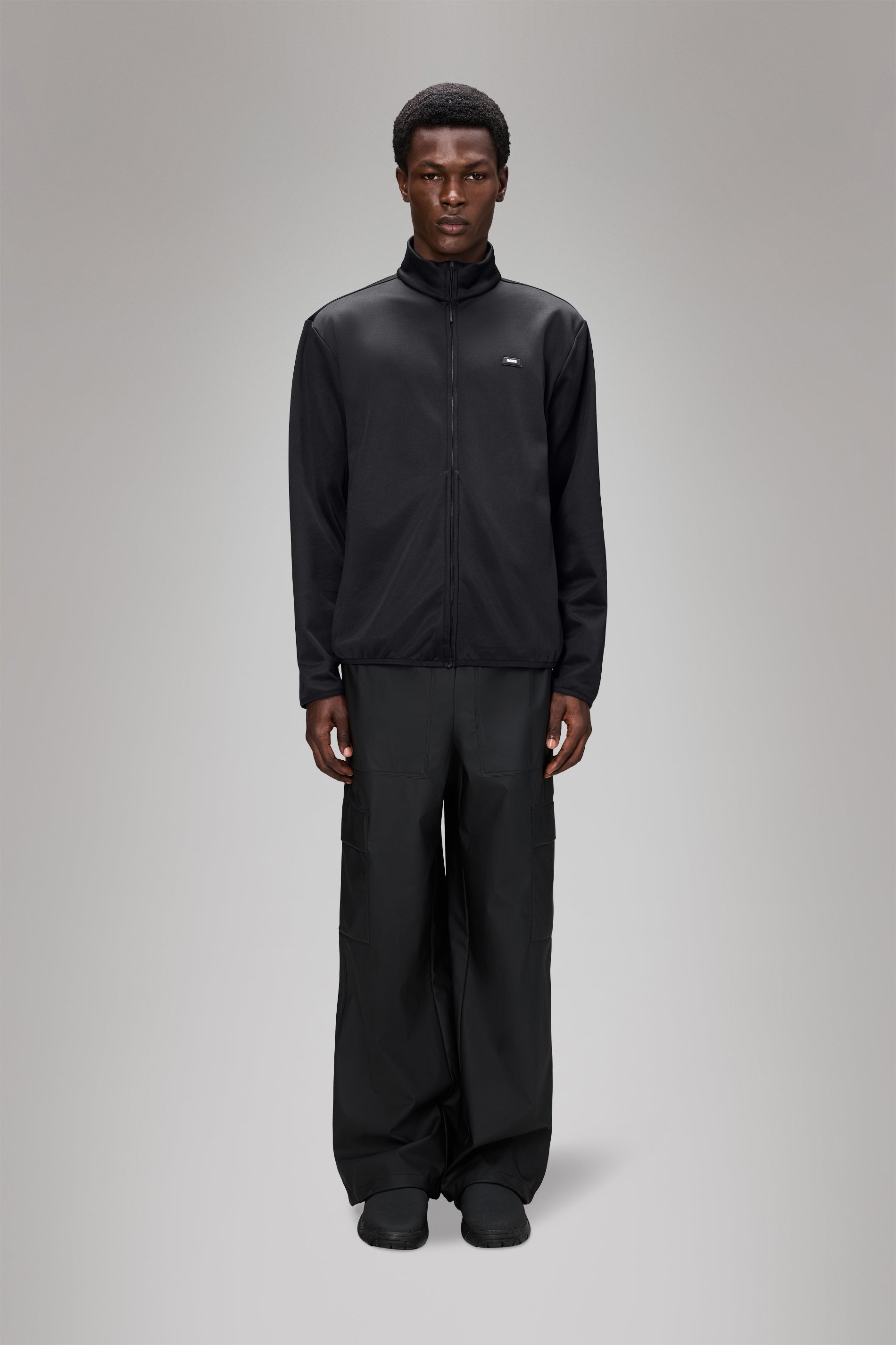 RAINS Sintra Fleece Jacket Black Jacket