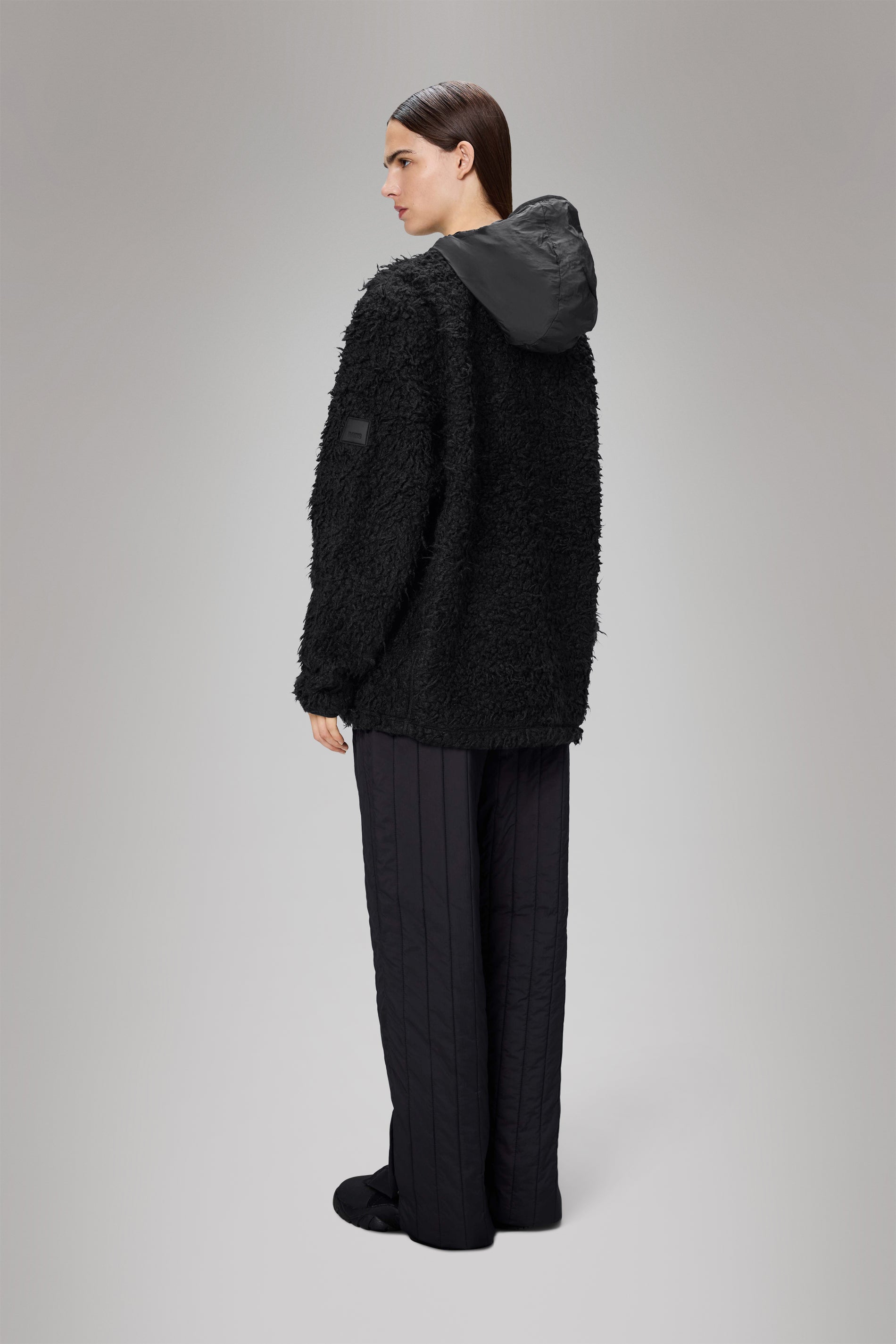 Rains Trikala Vision Fleece Jacket Black Jacket