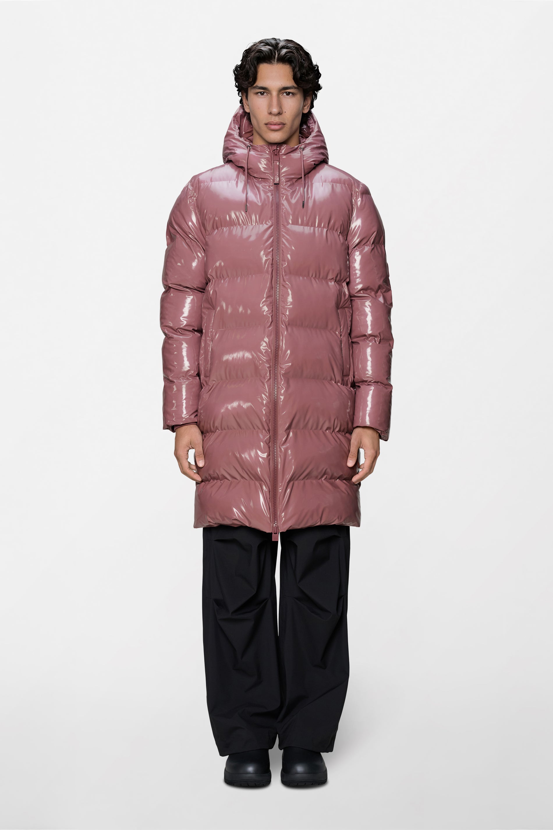 RAINS Alta Longer Puffer Jacket Tempt Jacket