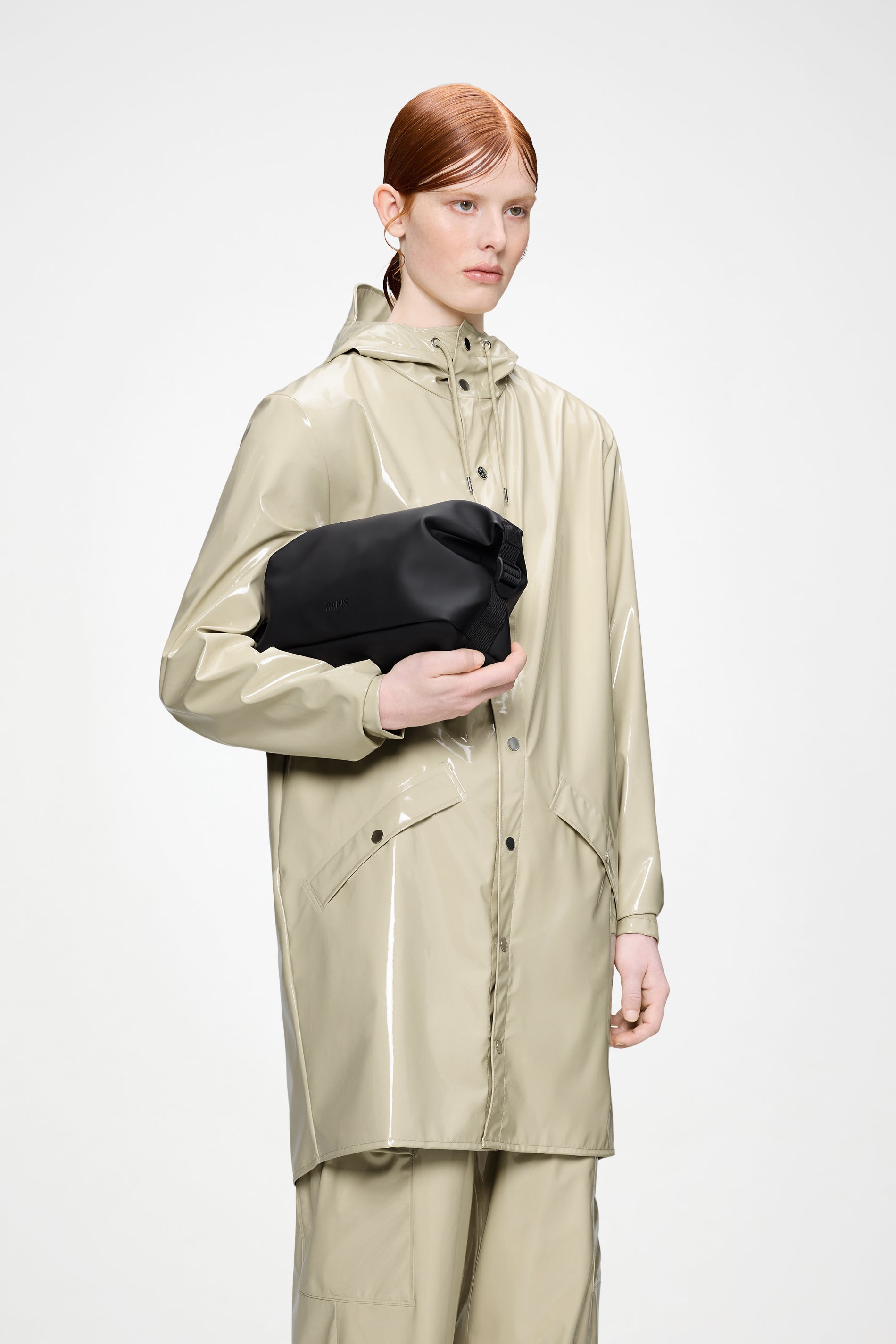 RAINS Hilo Wash Bag Black 5.50L H15 x D13 x W26 cm Wash Bag