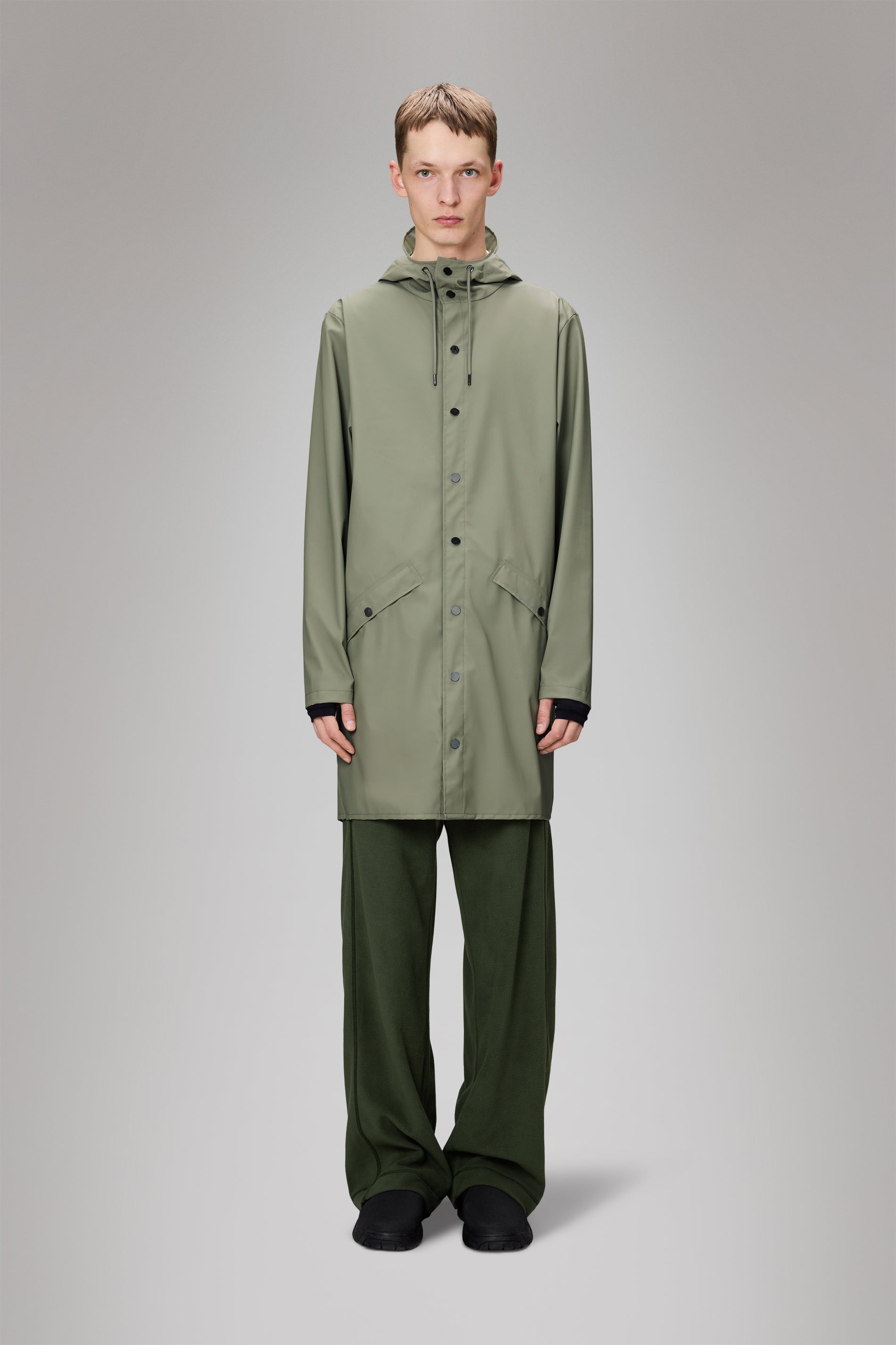 RAINS Long Jacket Drift Jacket