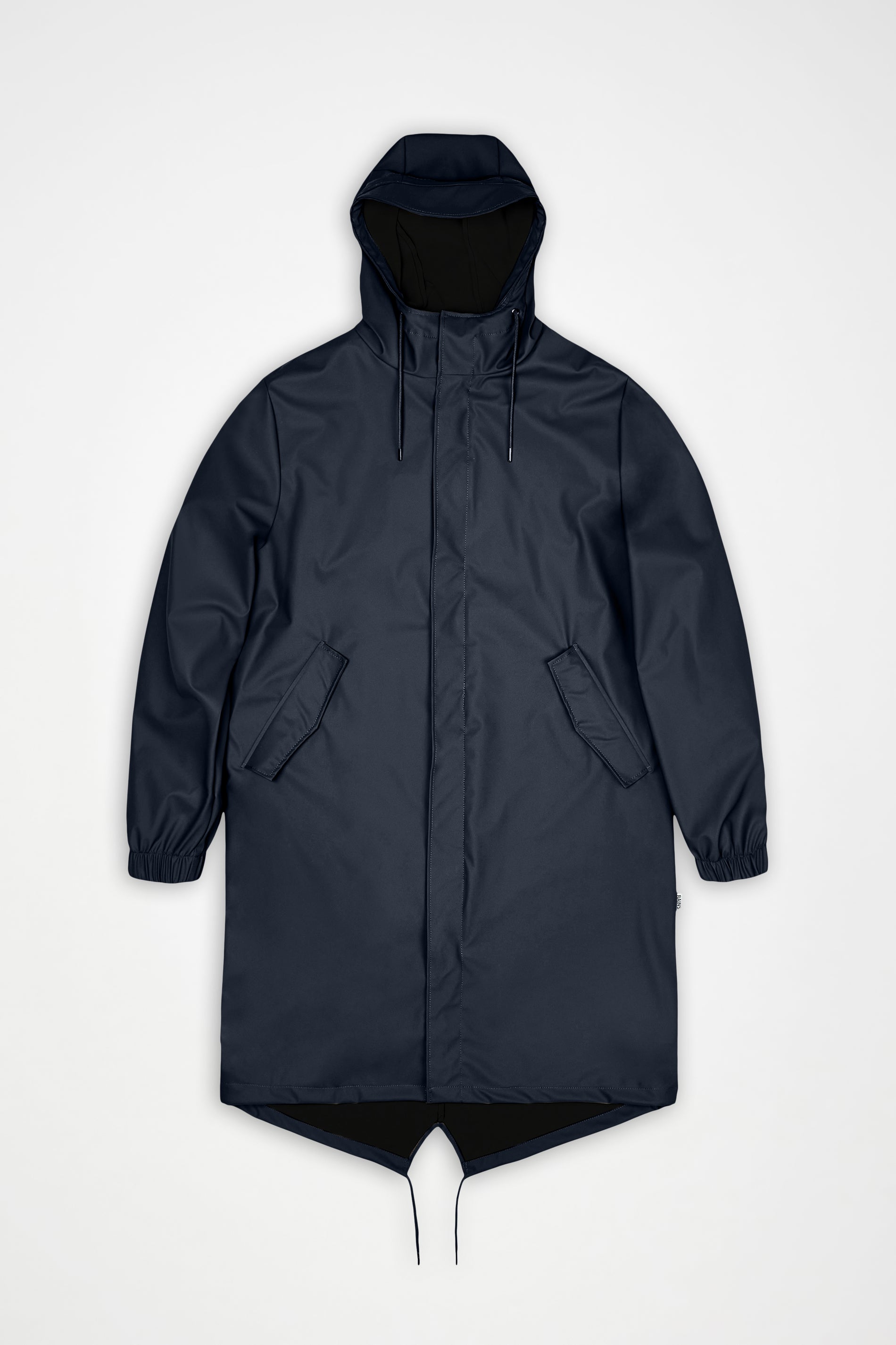 RAINS Fishtail Parka Navy Jacket