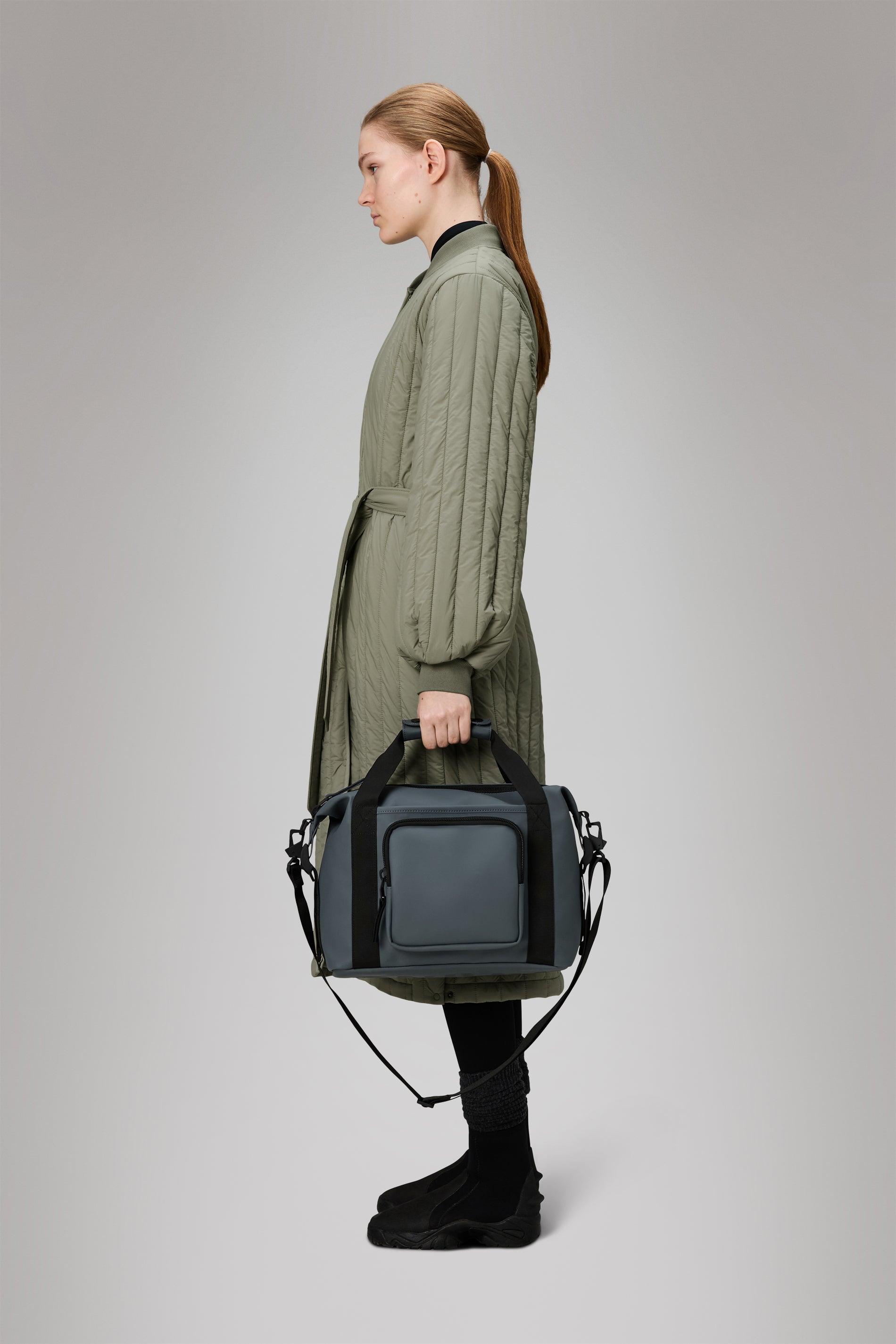 RAINS Texel Kit Bag Lagoon 36L H31 x D14 x W44 cm Weekender