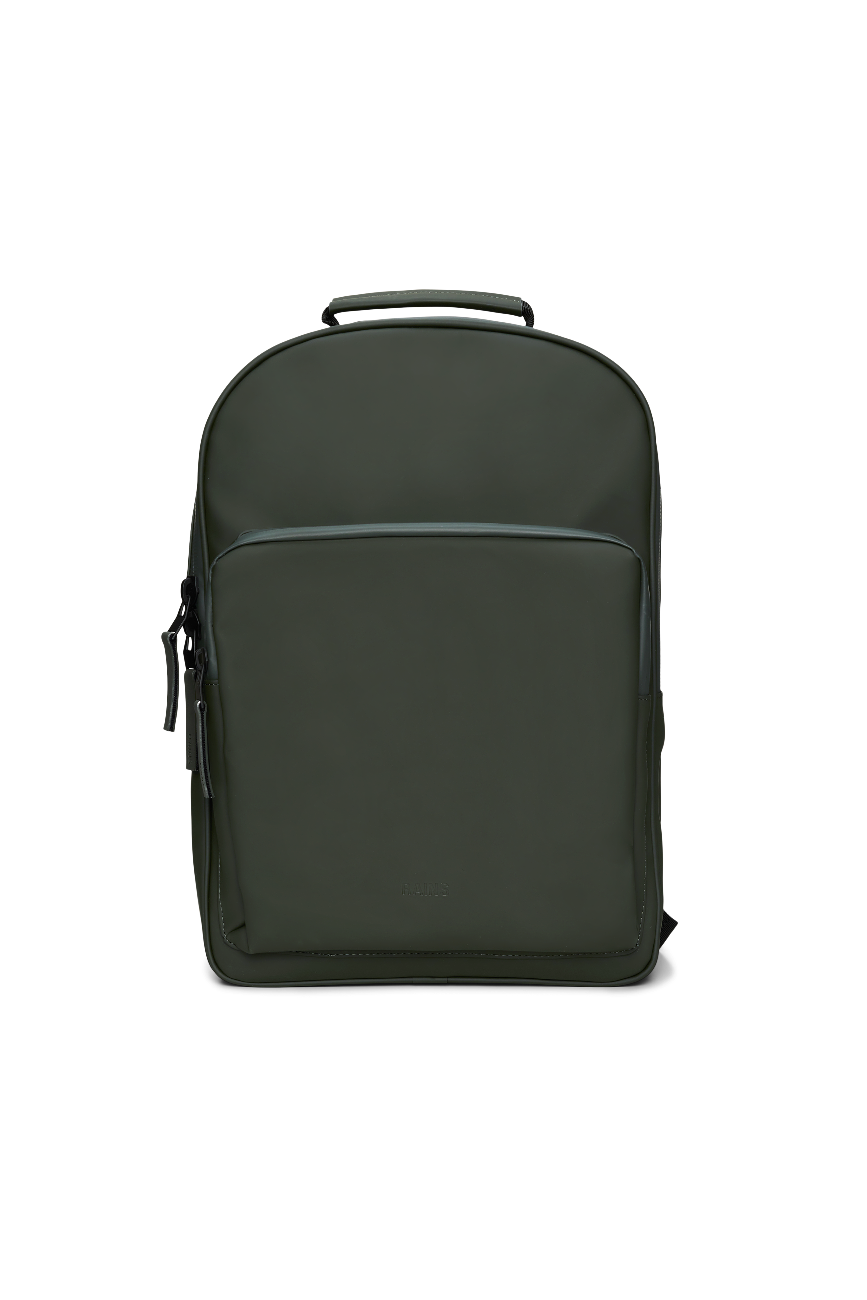 RAINS Book Daypack Large Green 15L H43 x D12 x W30 cm Backpack