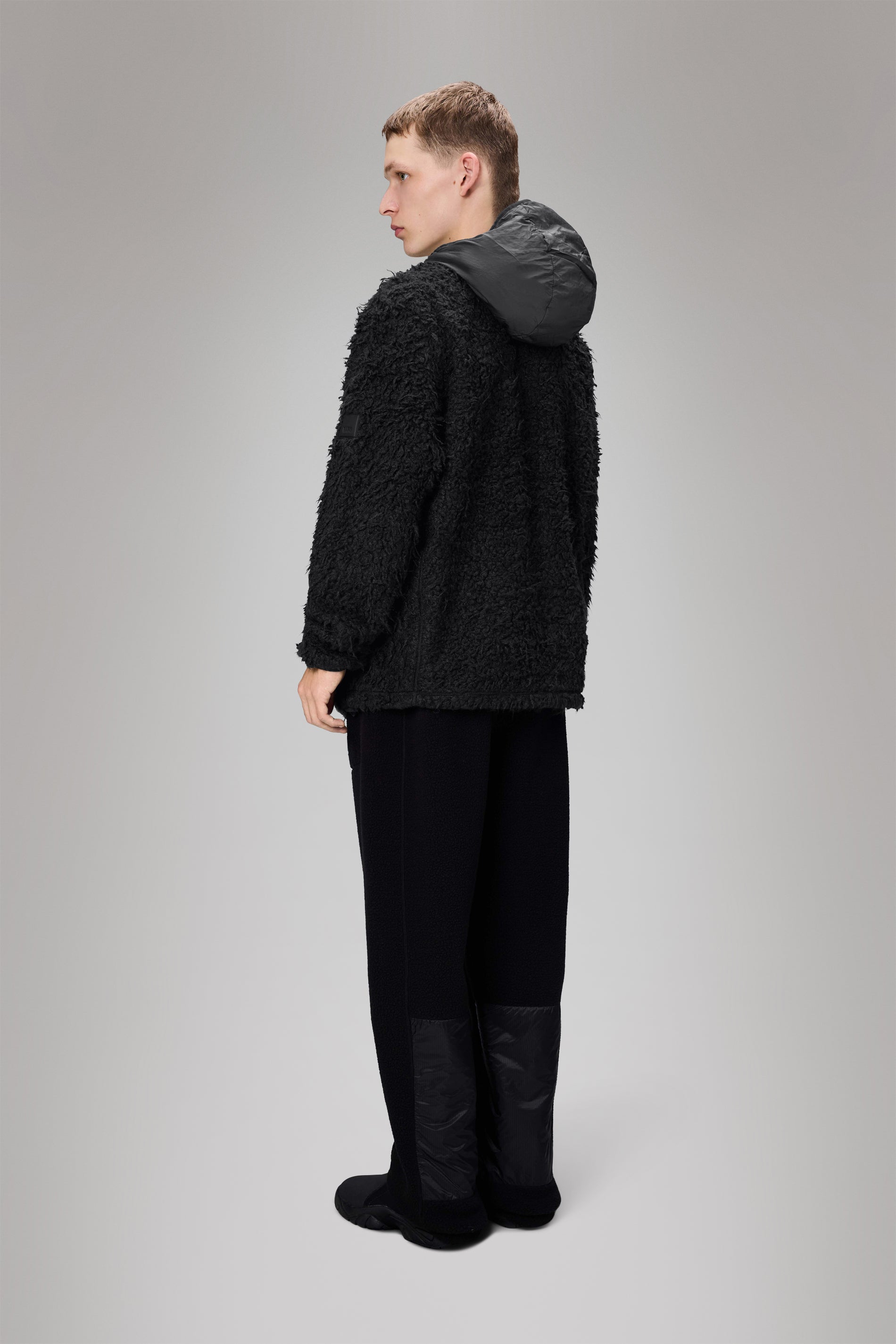 Rains Trikala Vision Fleece Jacket Black Jacket