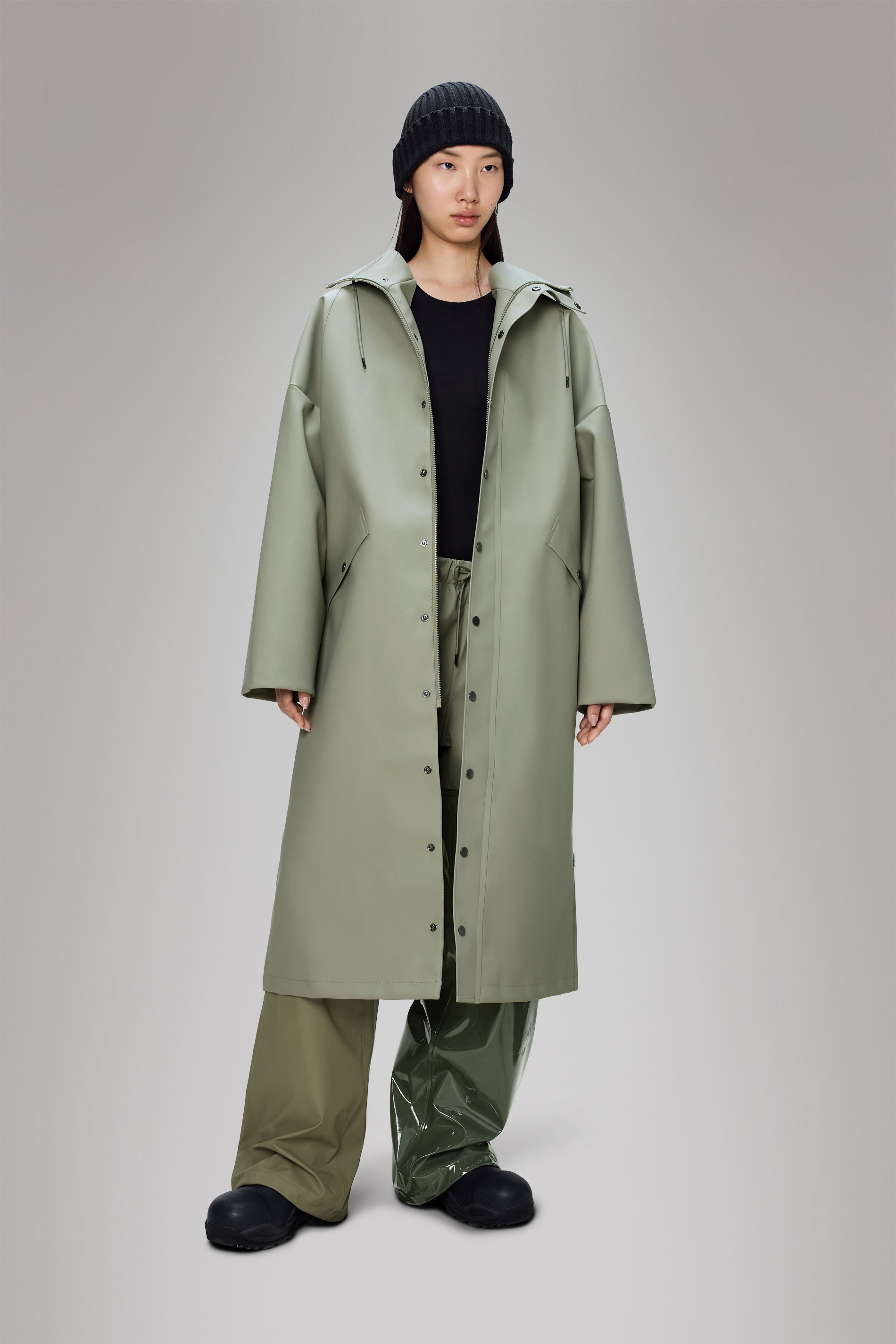 Rains Vision Rain Jacket Long Drift Jacket
