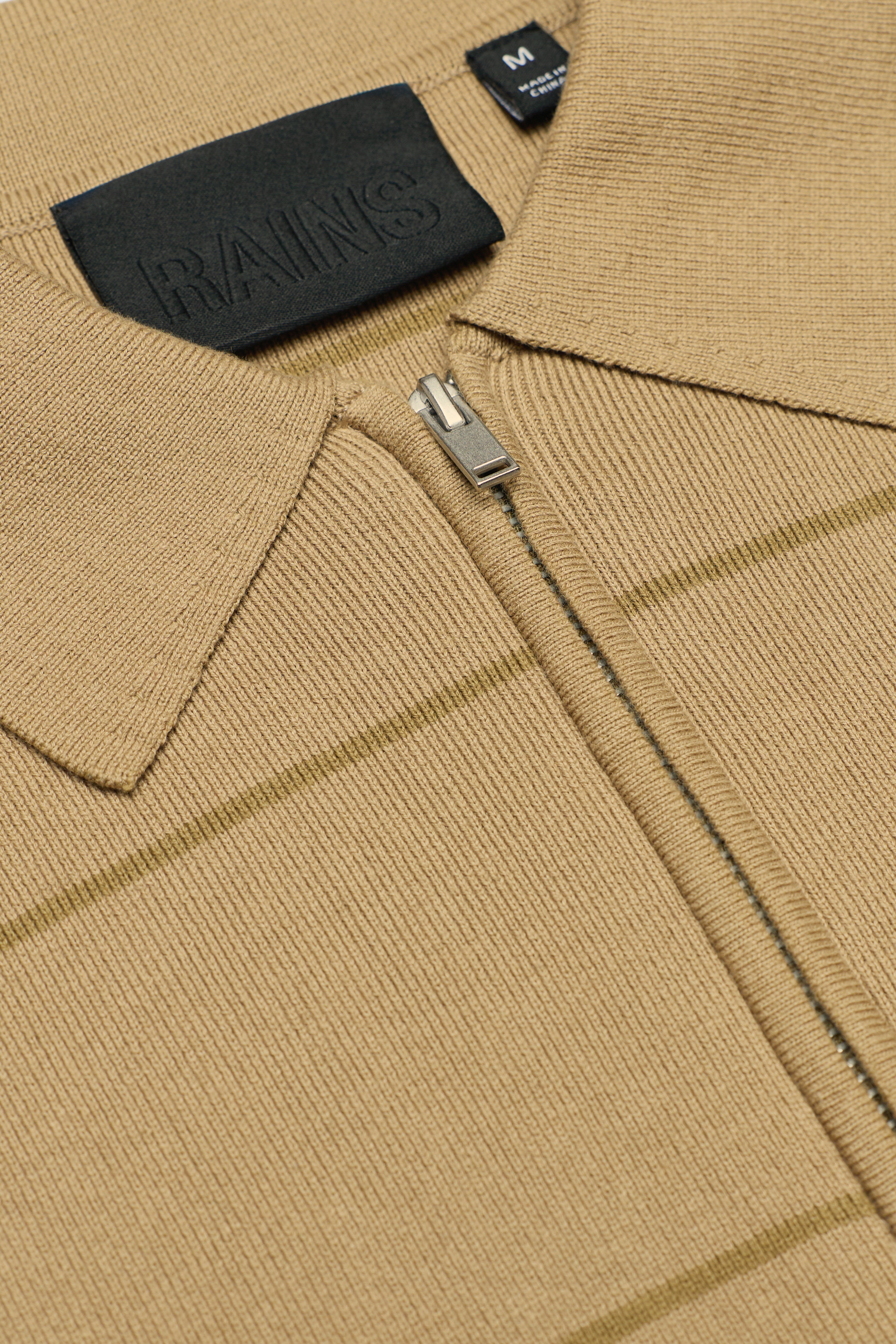 Striped Knit Polo
