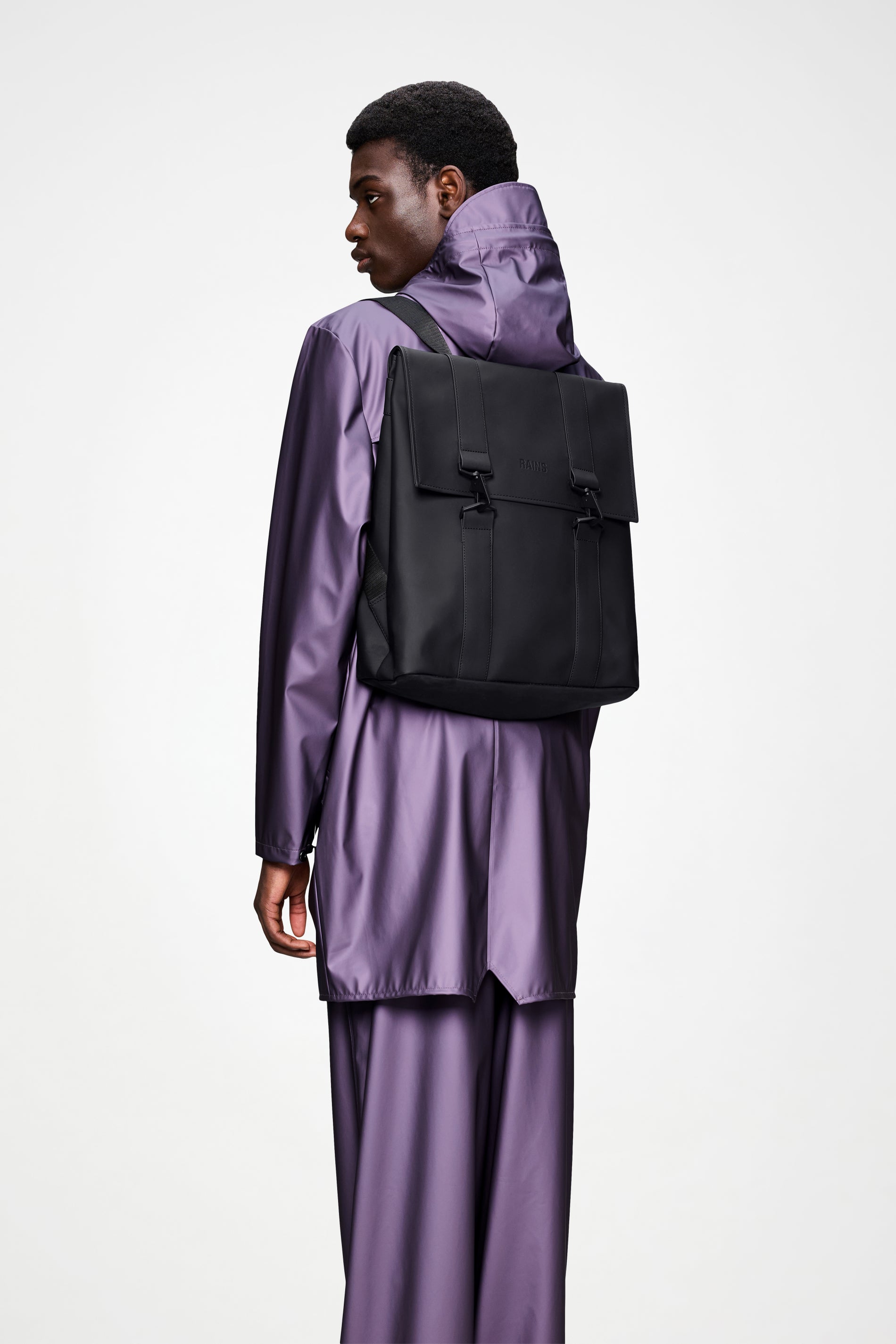 RAINS MSN Bag Black Backpack