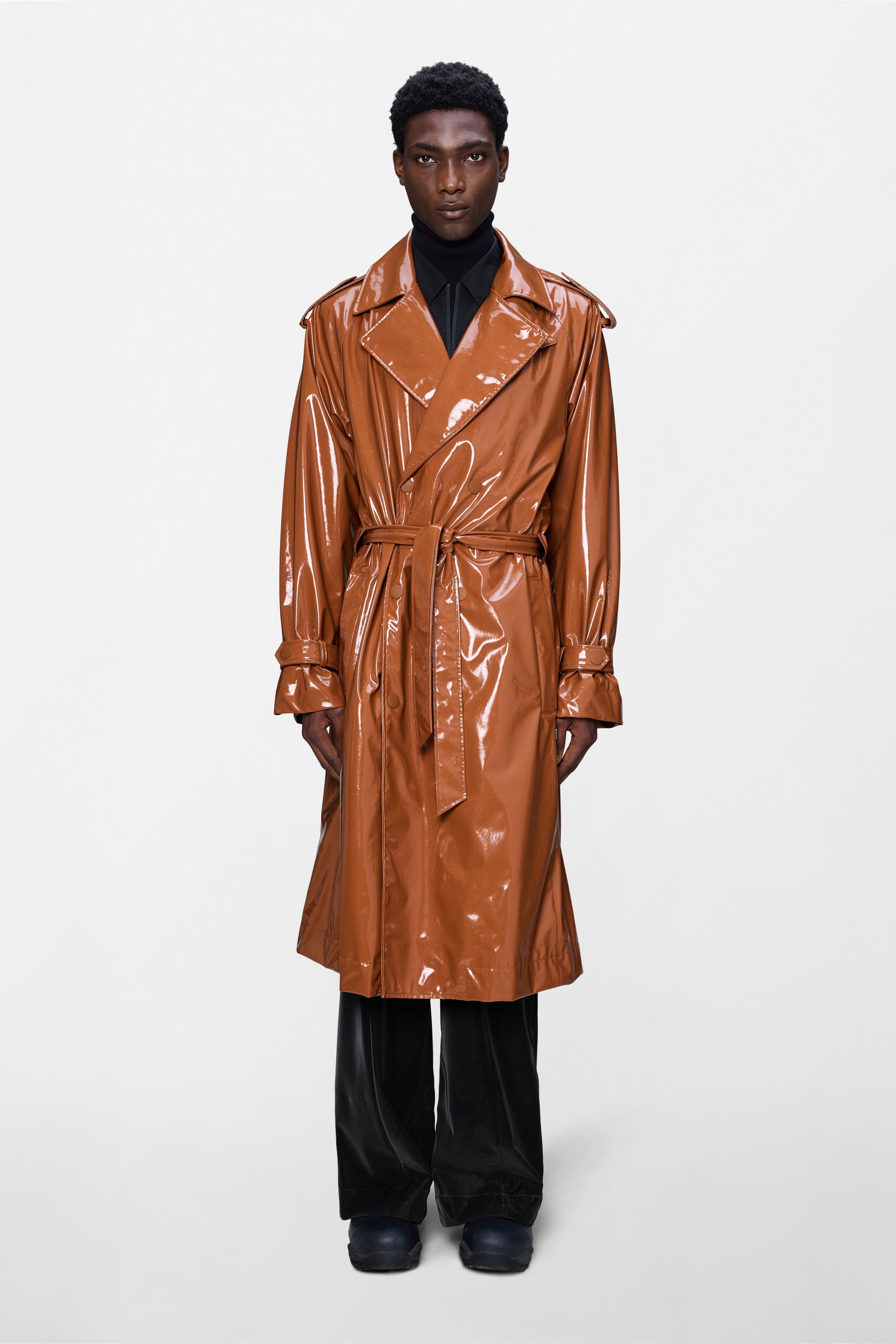 RAINS Trench Coat Ochre Jacket