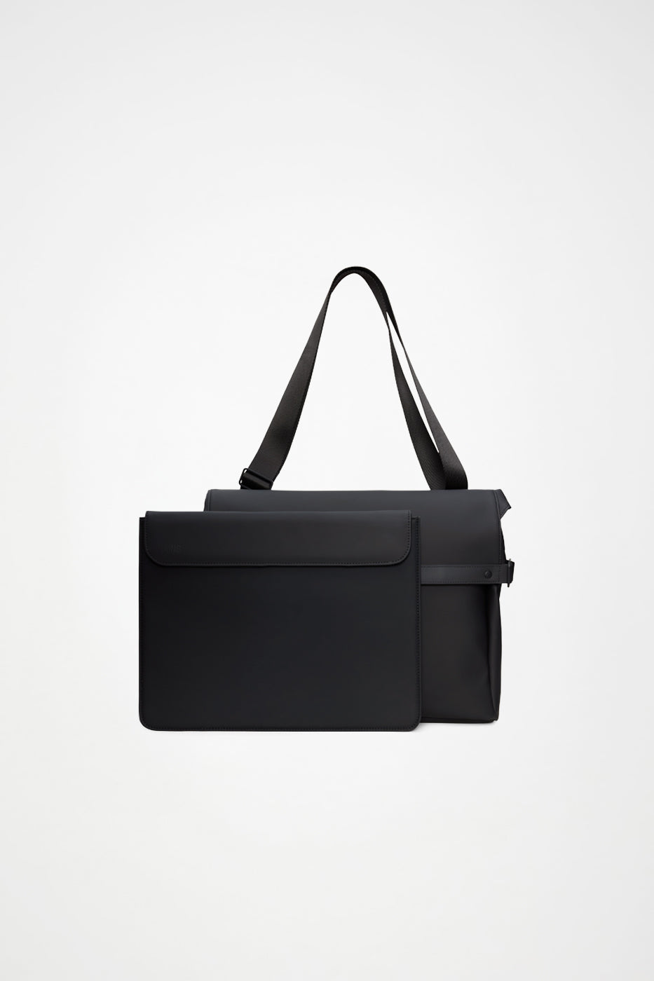 RAINS OTG Messenger Bag Black Messenger