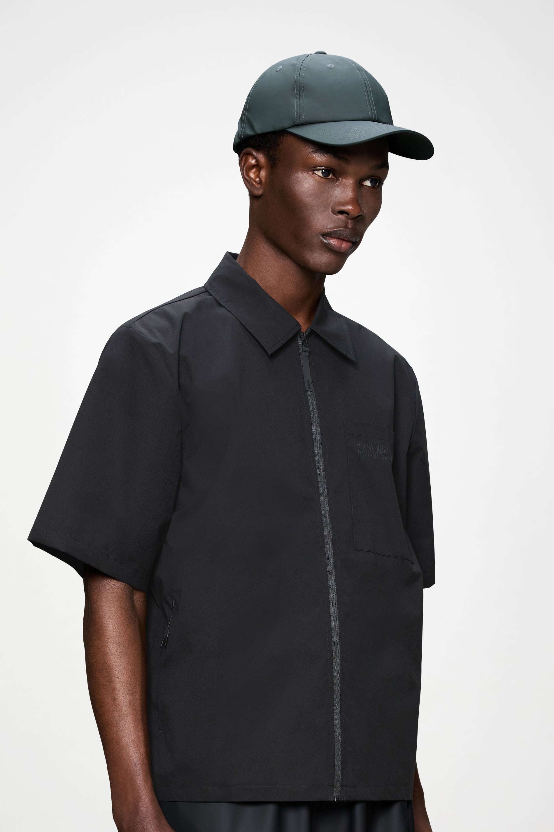 RAINS Cap Dark Grey Headwear