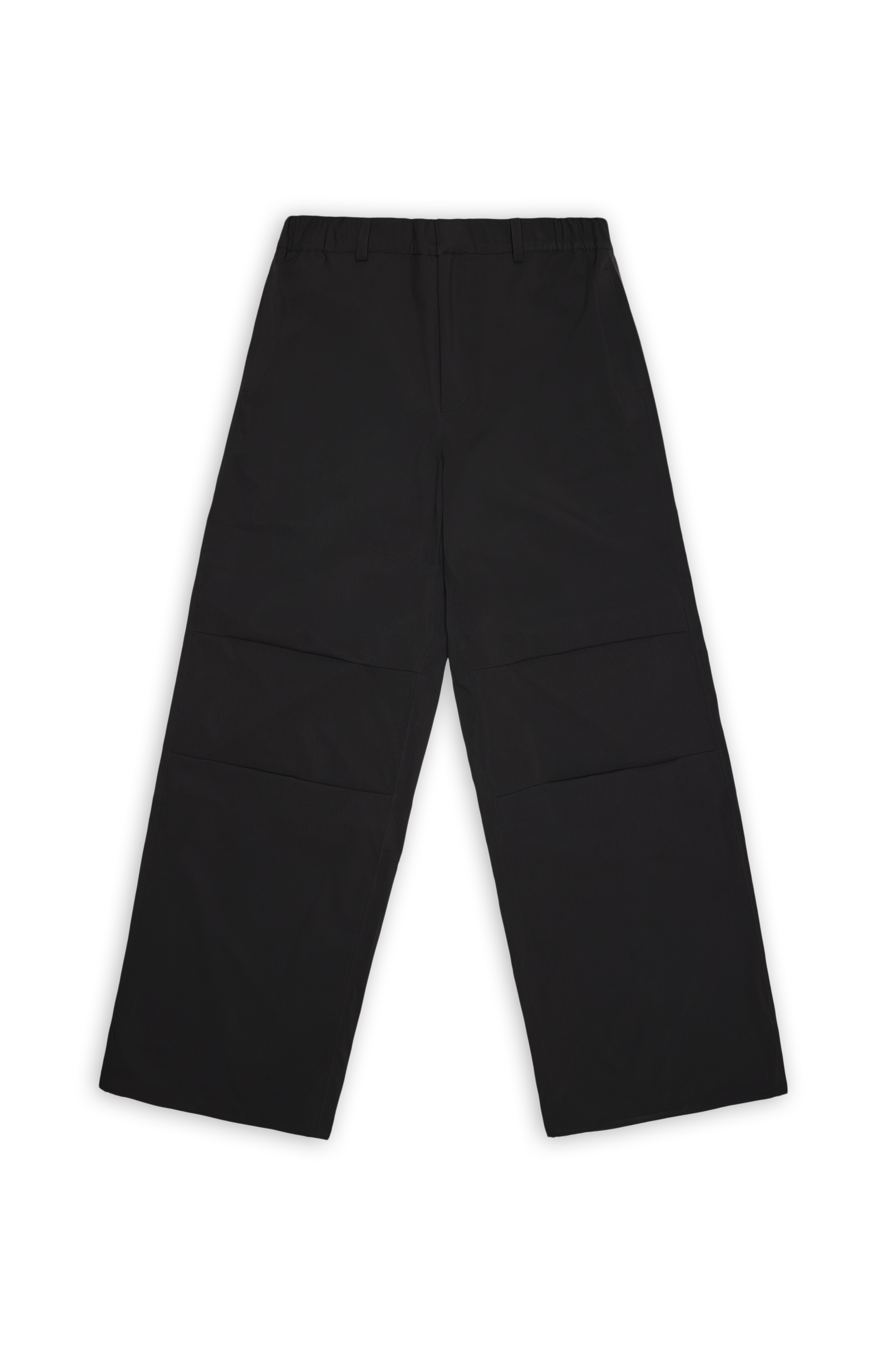 RAINS Suva Hardshell Pants Wide Black Pants