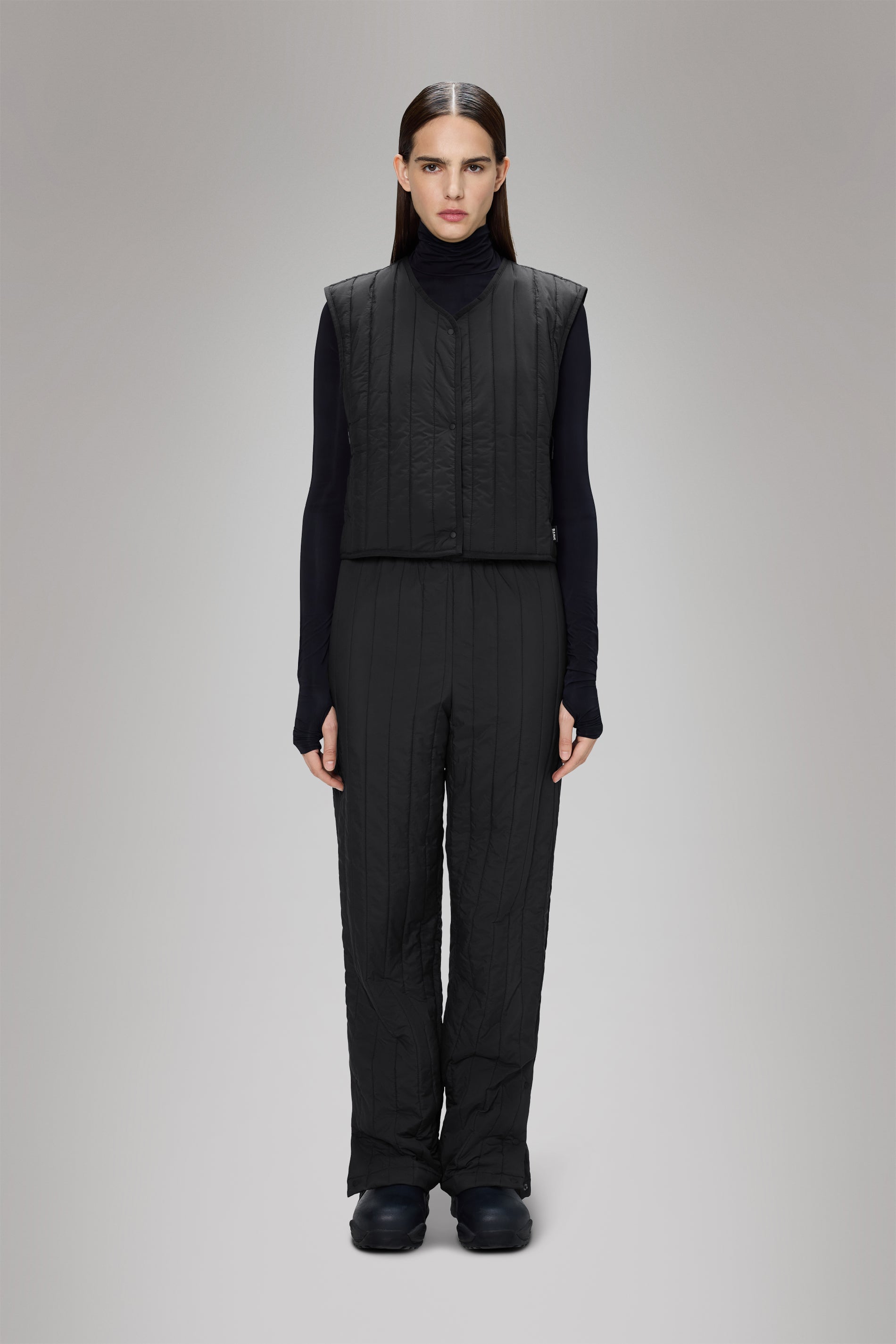 RAINS Banja Short Liner W Vest Black Vest