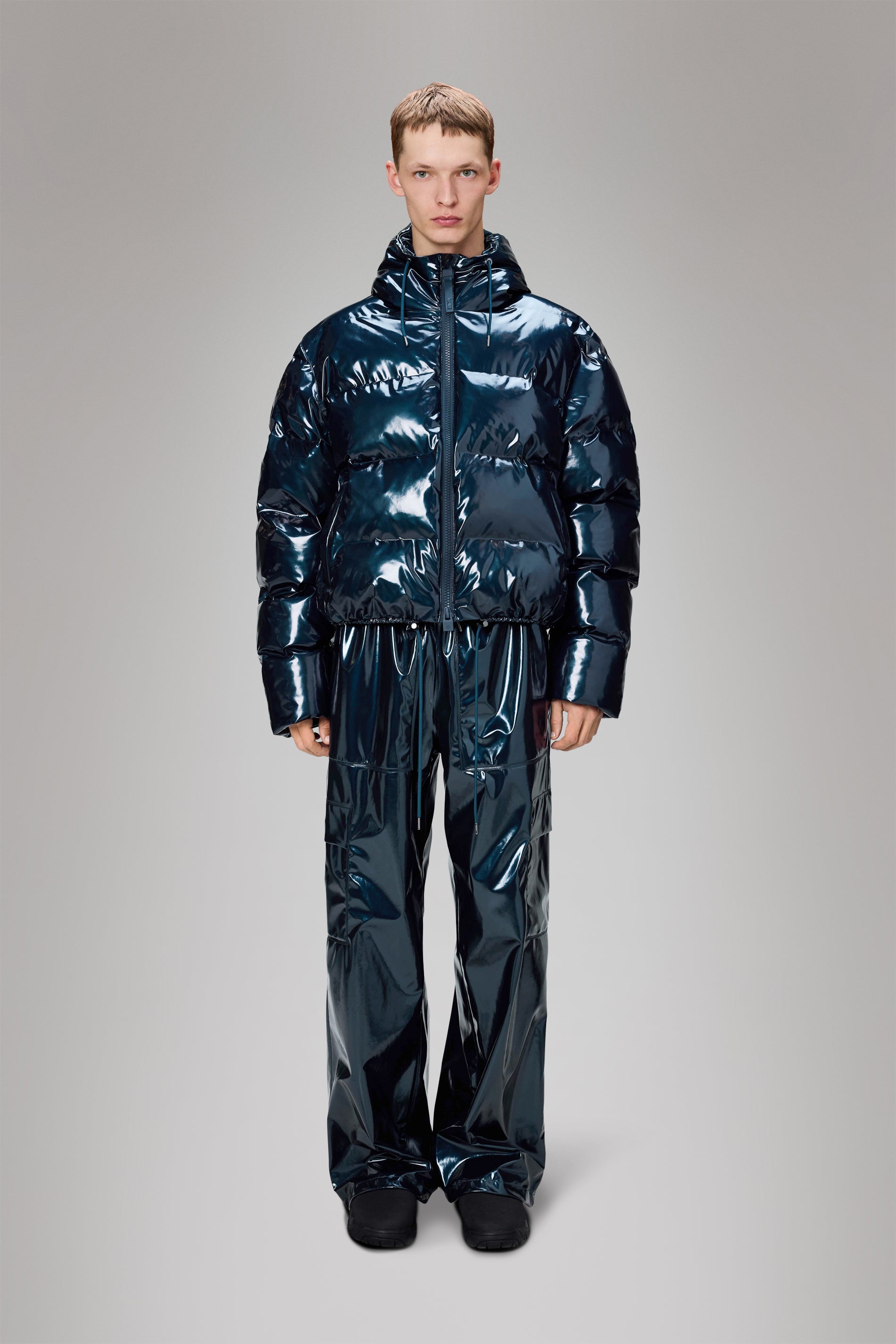 RAINS Alta Short Puffer Jacket Spill Jacket