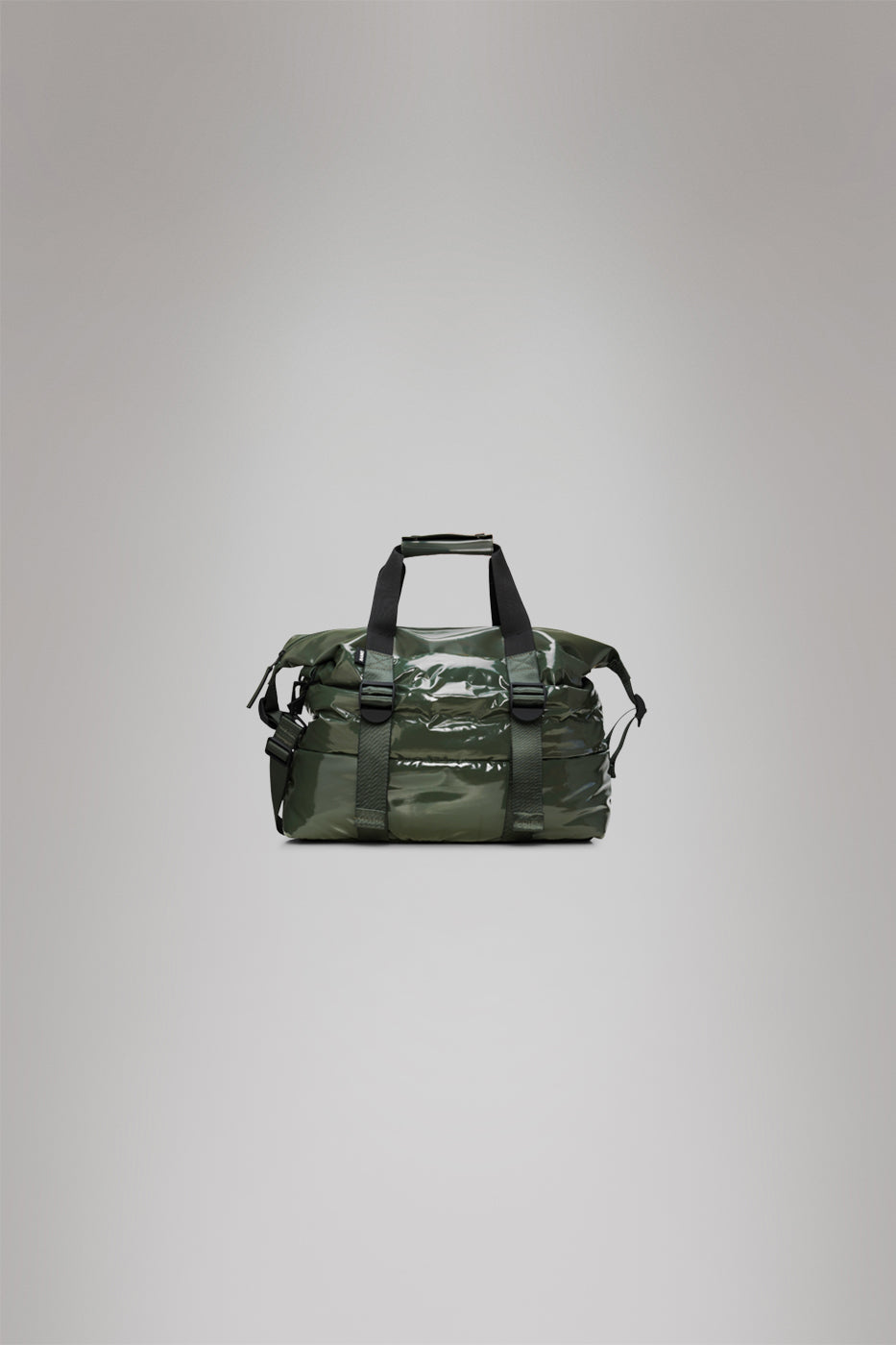 RAINS Puffer Mix Weekend Bag Small Swamp 36L H27 x D26 x W52 cm Weekender