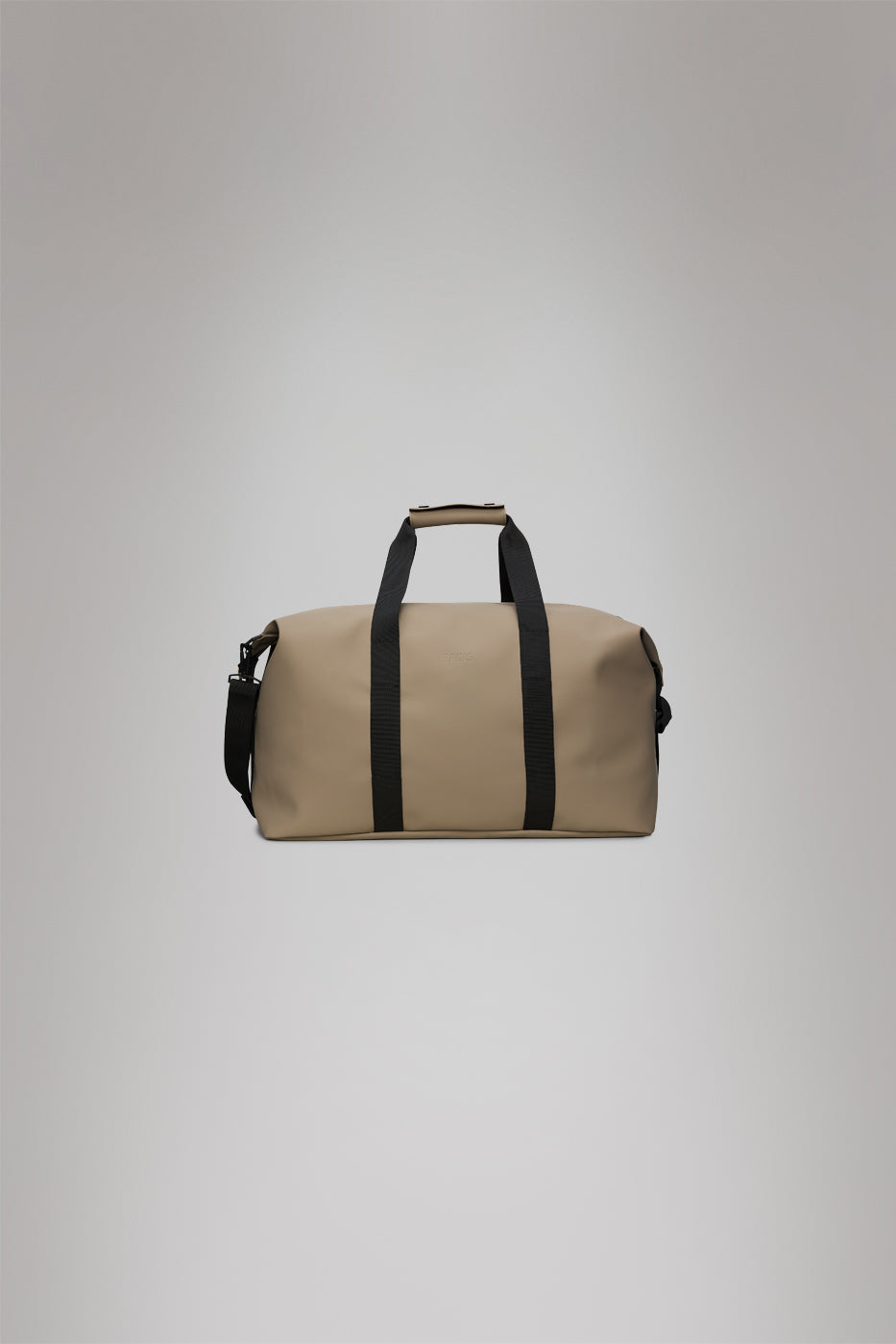 RAINS Hilo Weekend Bag Beige 36L H35 x D26 x W62 cm Weekender