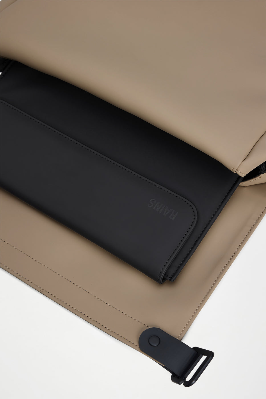 RAINS OTG Backpack Beige Backpack