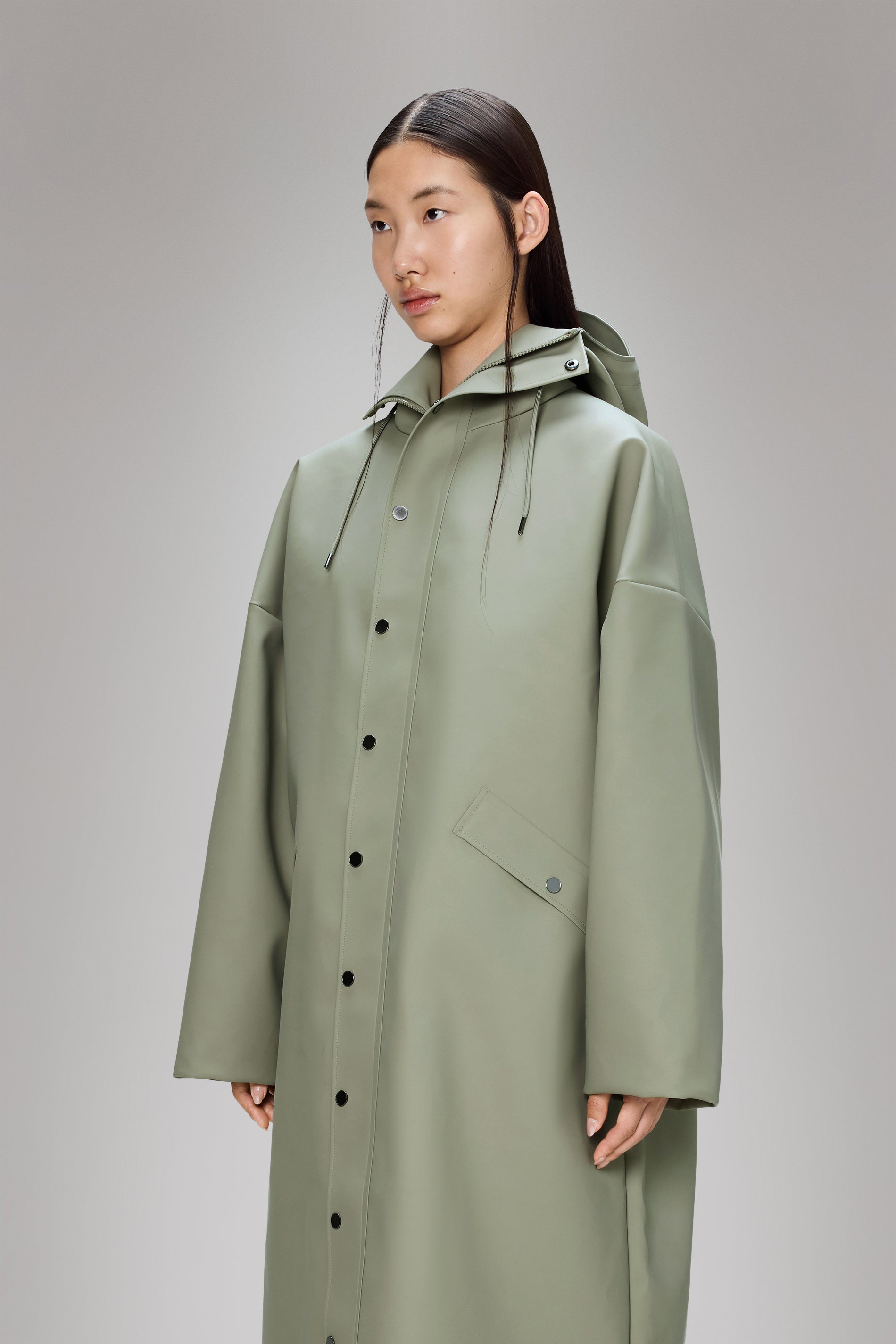 Rains Vision Rain Jacket Long Drift Jacket