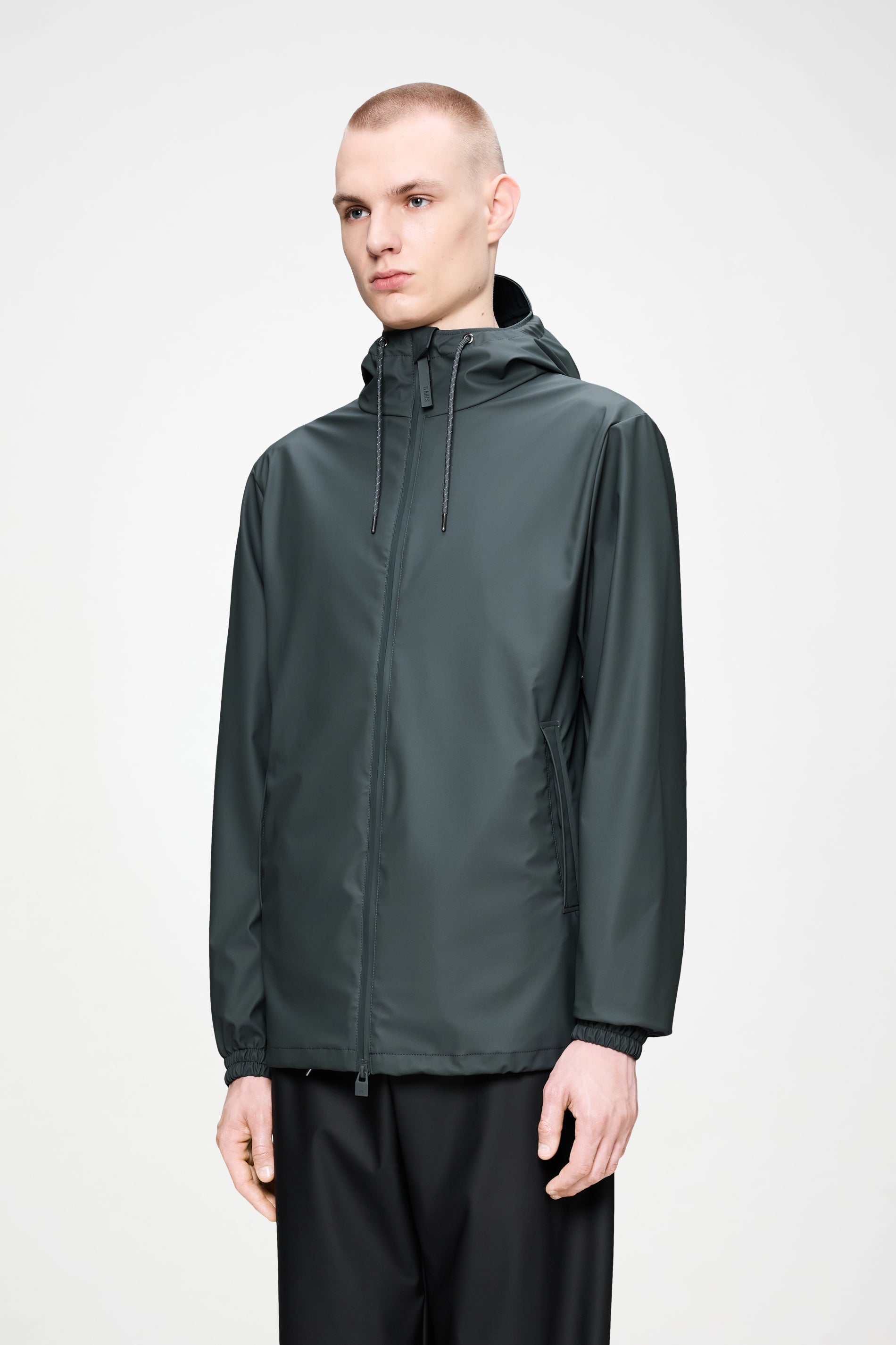 RAINS Storm Breaker Dark Grey Jacket