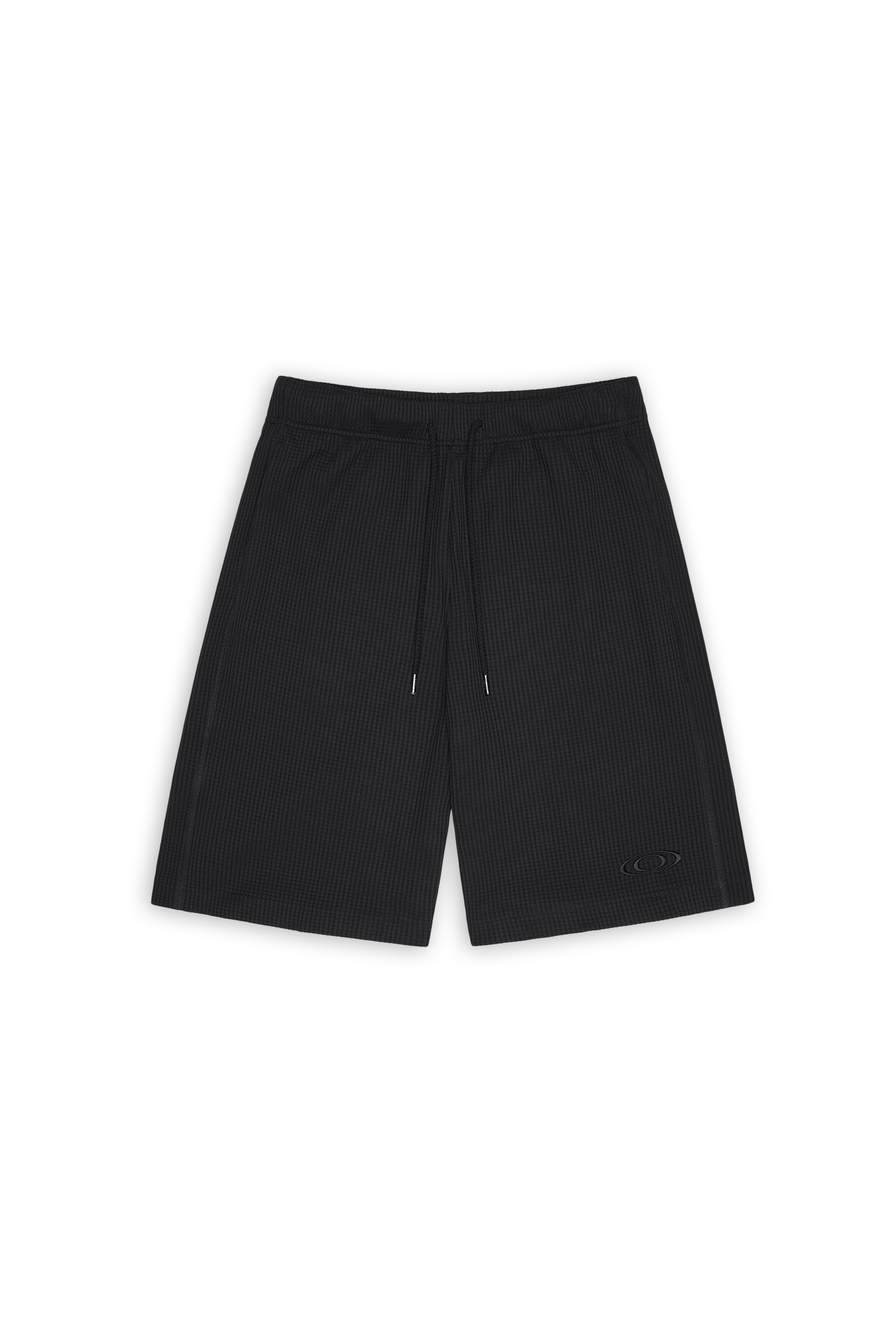 RAINS Waffle Shorts Splash Black Shorts