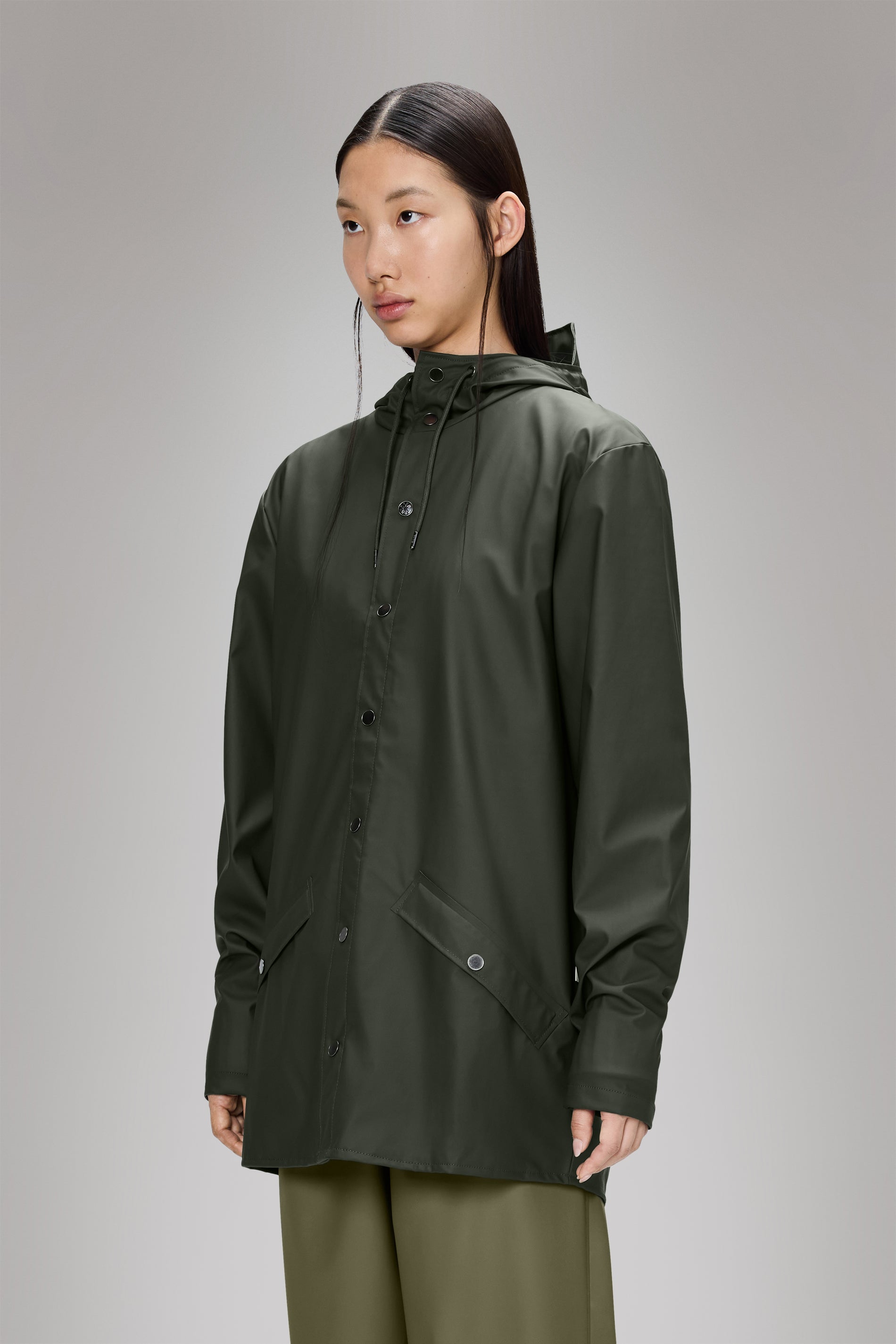 RAINS Jacket Green Jacket