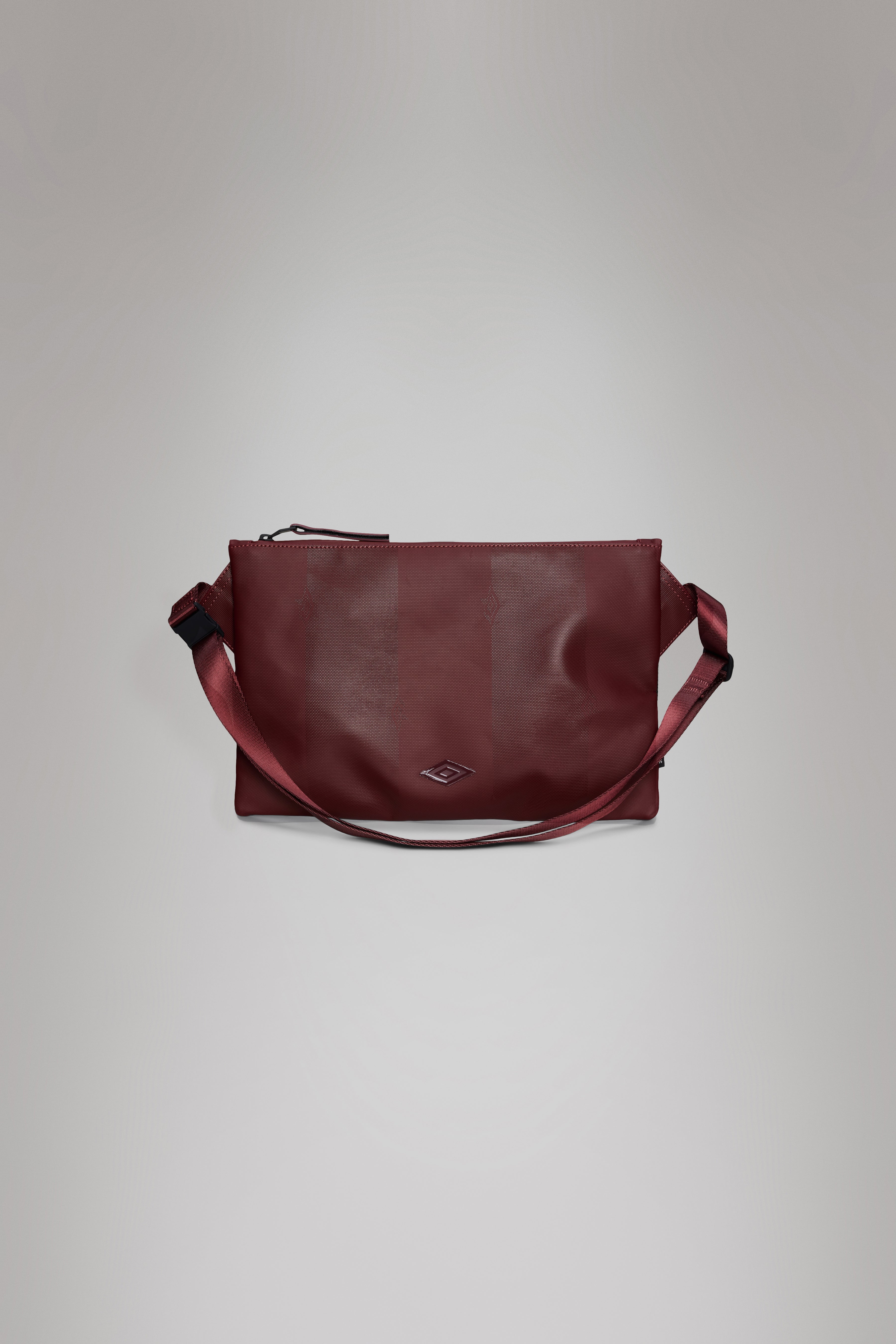 Rains Rains x Umbro Transfer Musette Bag Maroon Red Crossbody