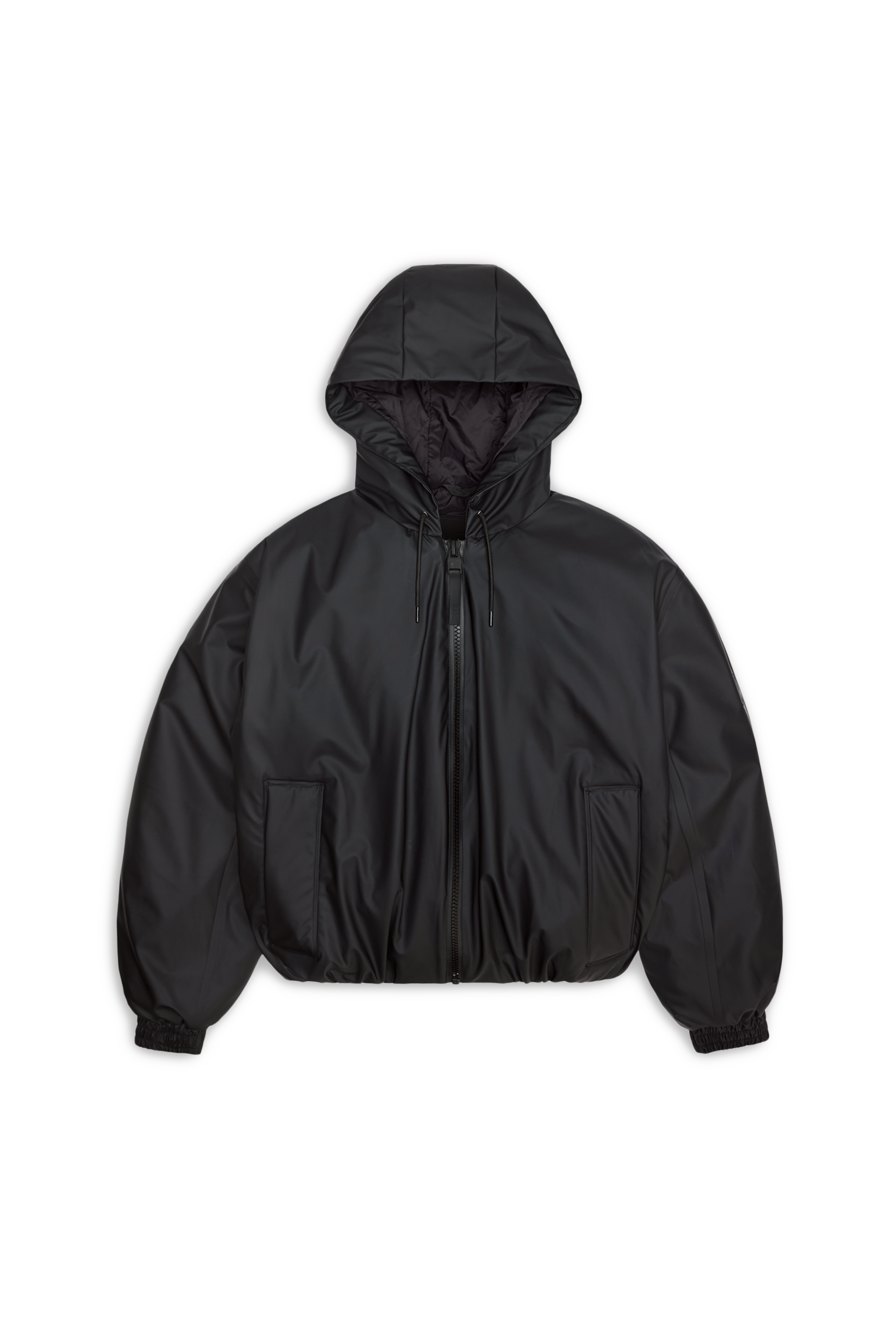 RAINS Lohja Insulated Bomber W Jacket Black Jacket