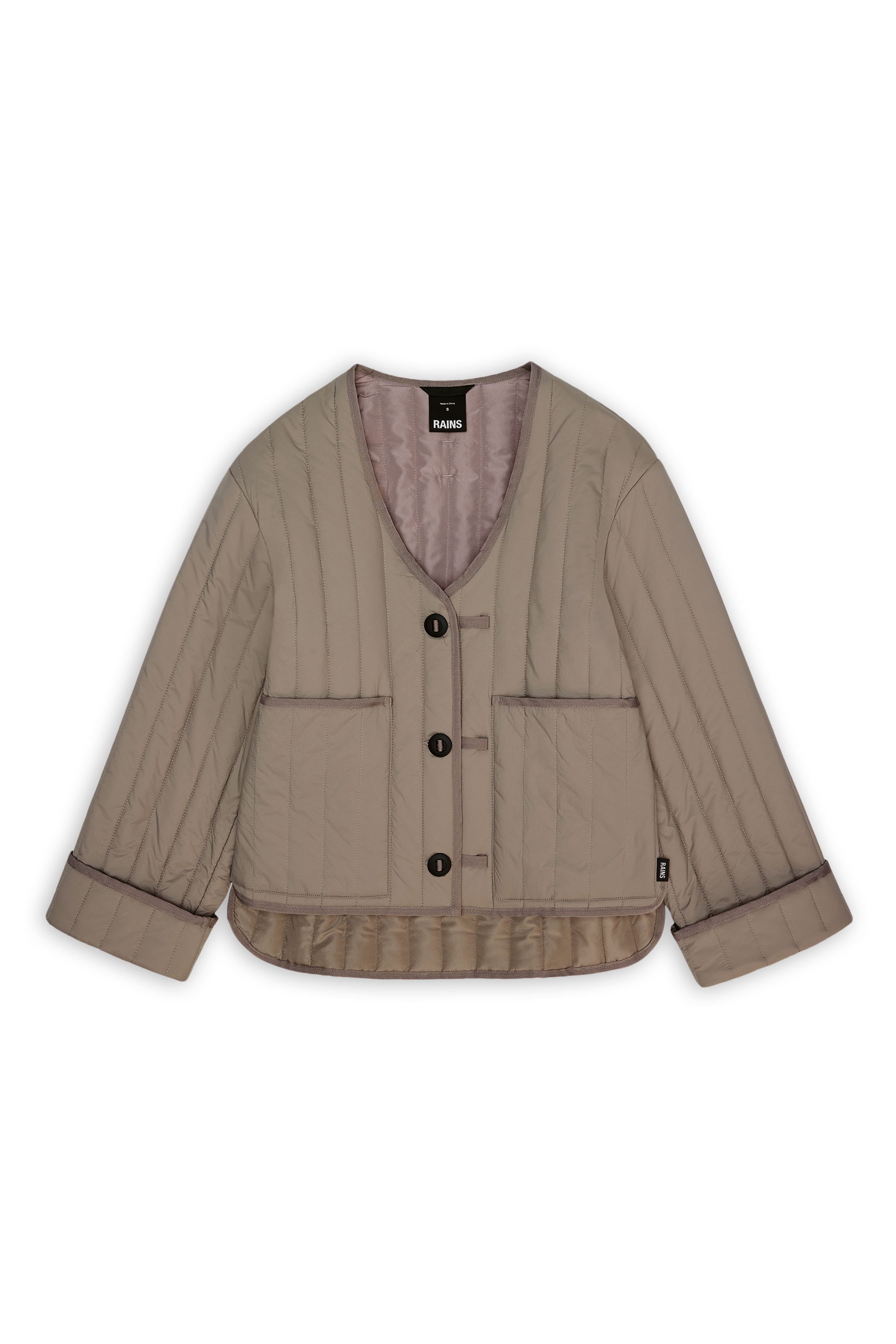 RAINS Banja Liner W jacket Cinder Jacket